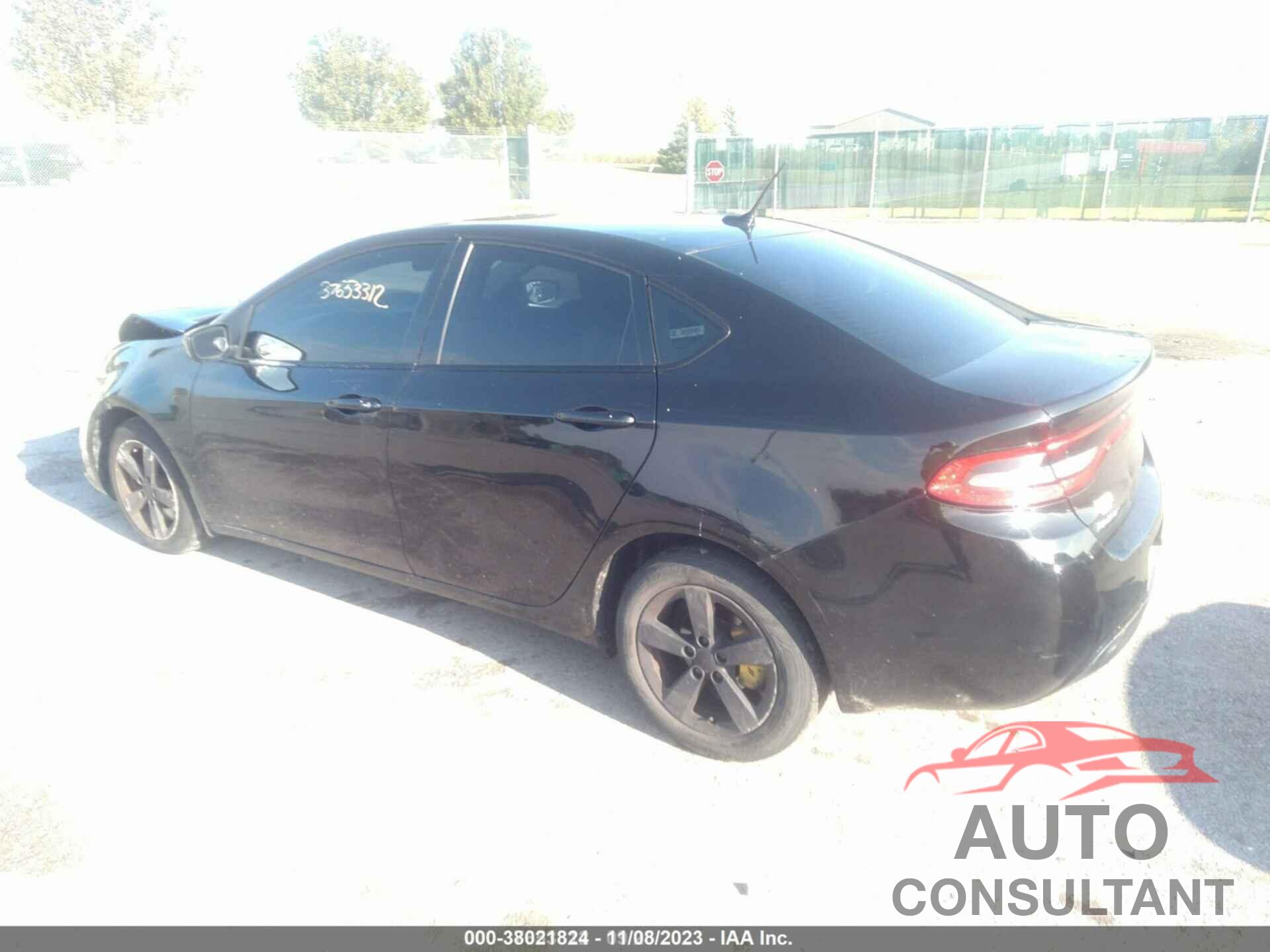 DODGE DART 2015 - 1C3CDFBB8FD212265