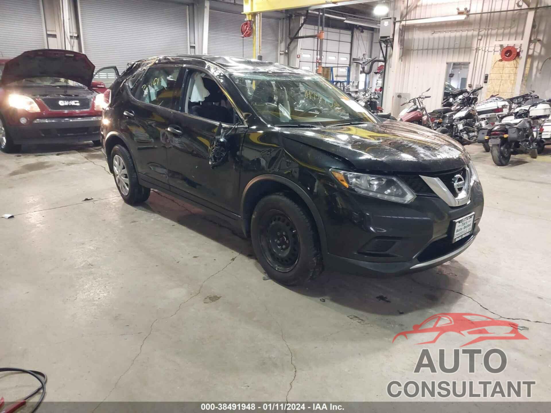 NISSAN ROGUE 2016 - KNMAT2MV7GP653990