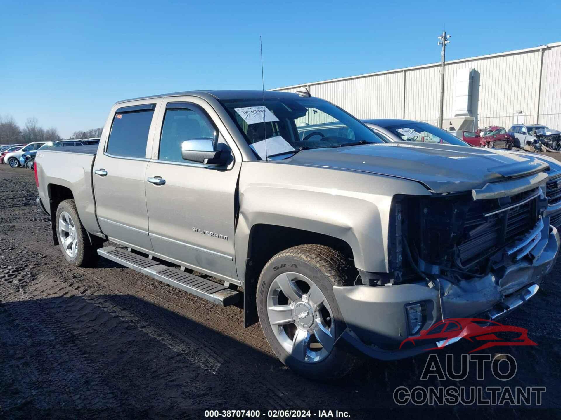 CHEVROLET SILVERADO 1500 2017 - 3GCUKSEC2HG207085