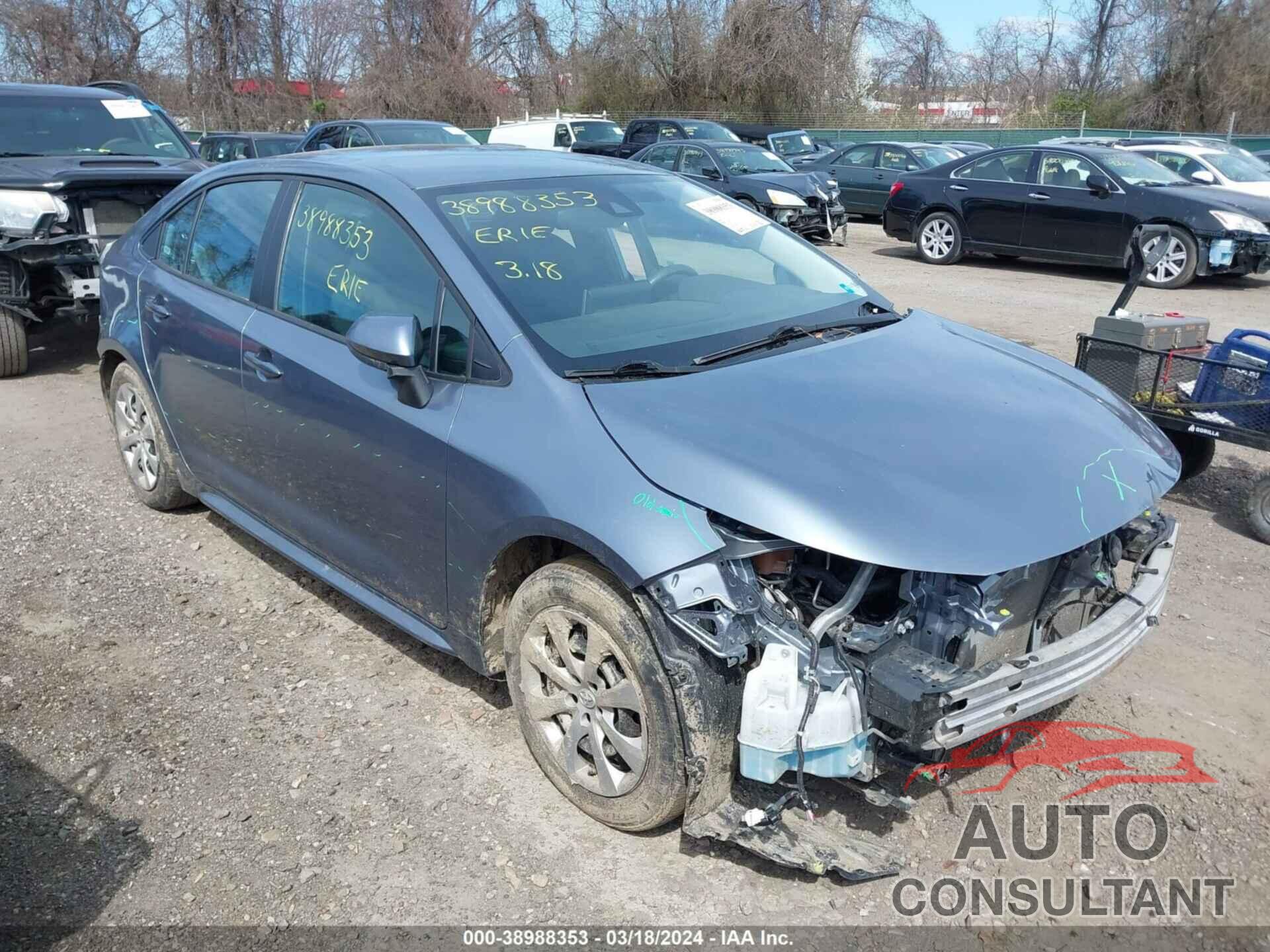 TOYOTA COROLLA 2021 - 5YFEPMAE6MP234089