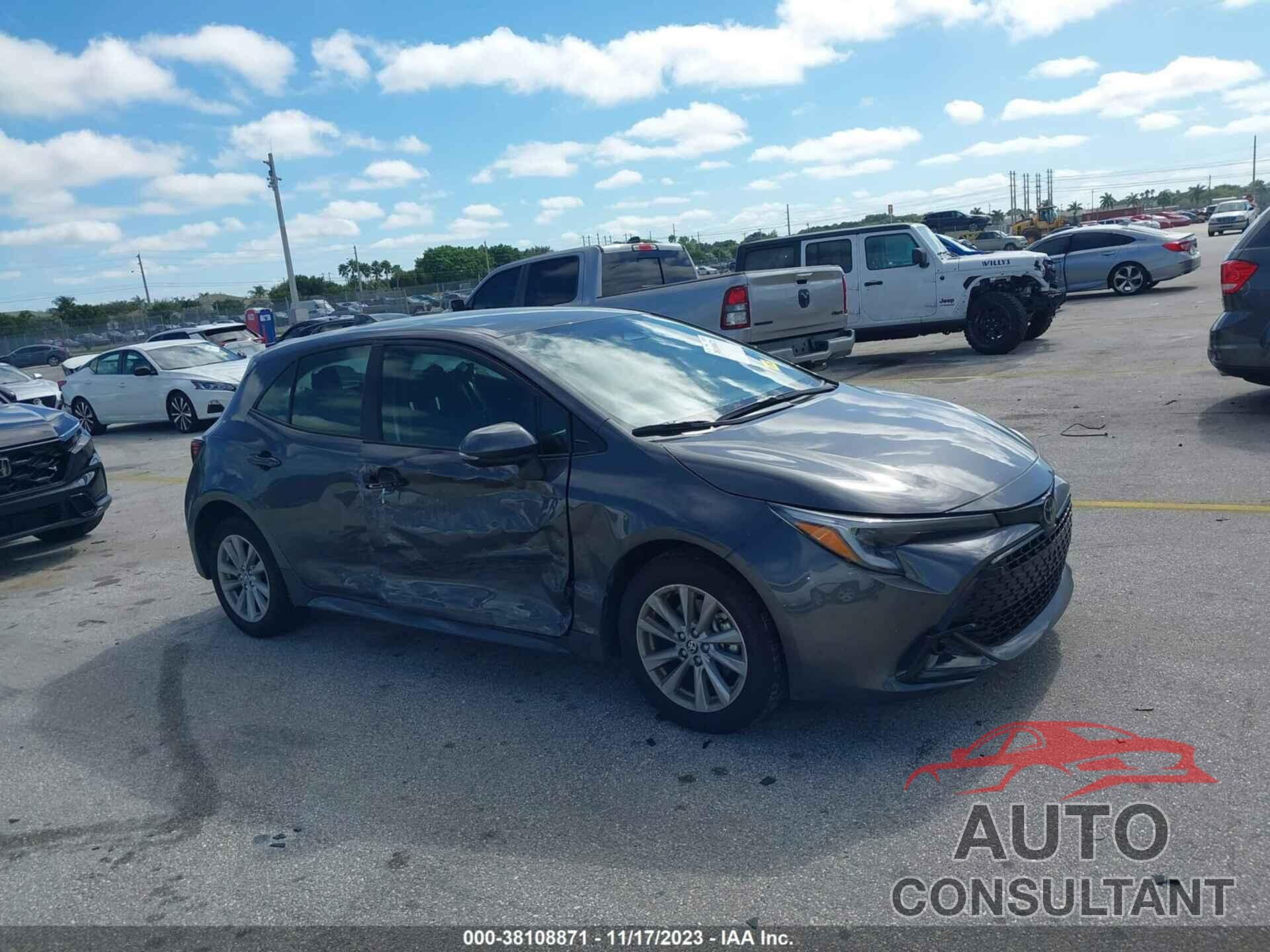 TOYOTA COROLLA 2023 - JTND4MBE8P3206077