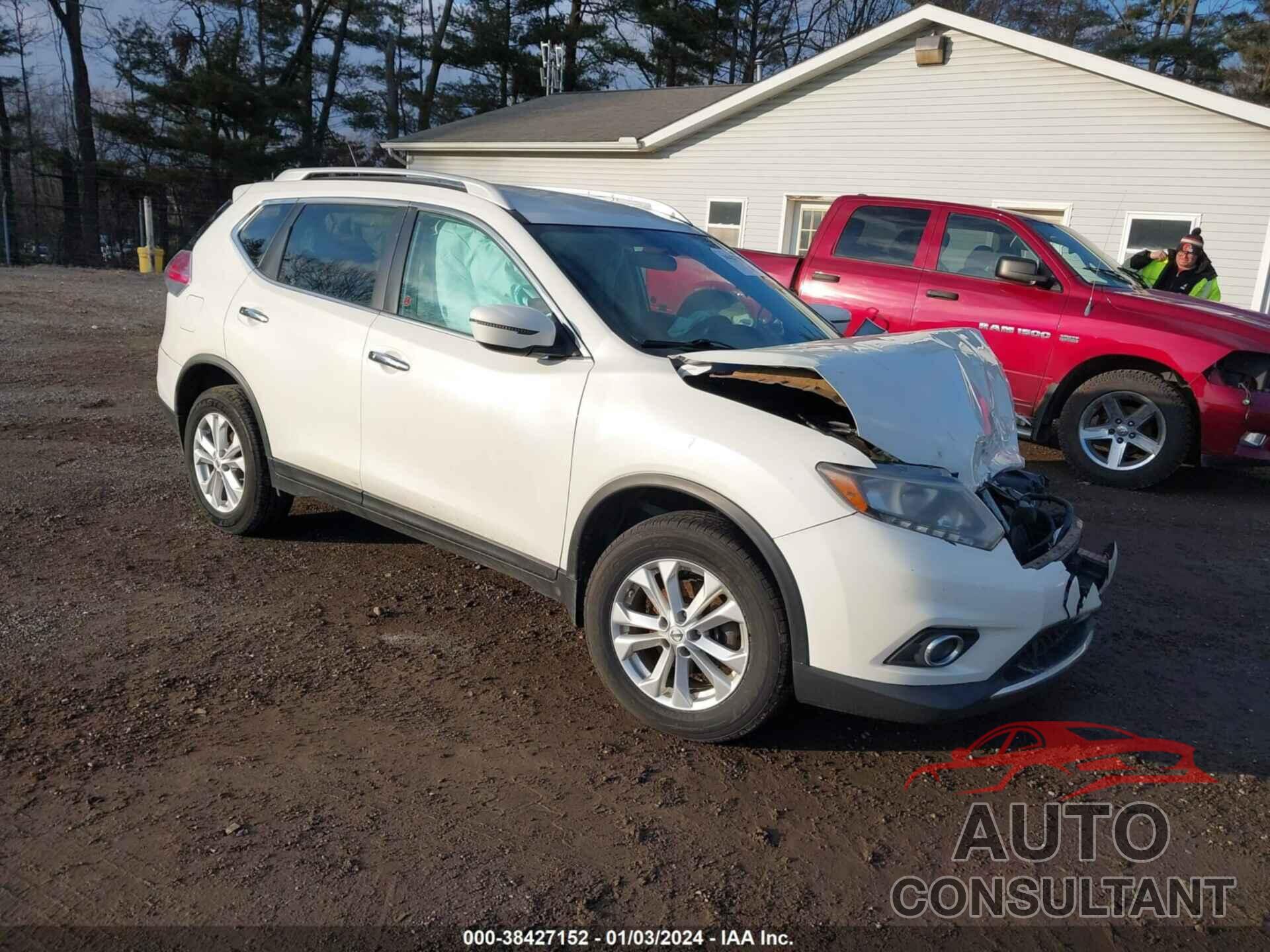 NISSAN ROGUE 2016 - 5N1AT2MVXGC754430