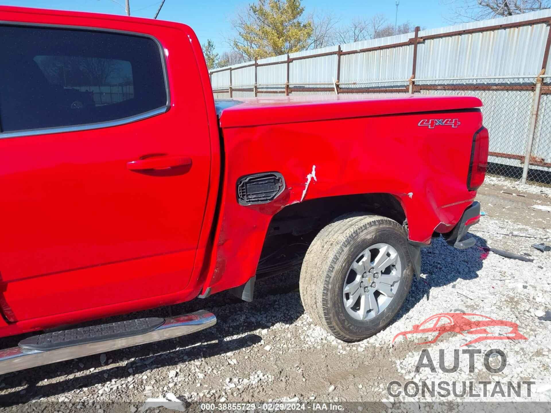 CHEVROLET COLORADO 2020 - 1GCGTCENXL1110564