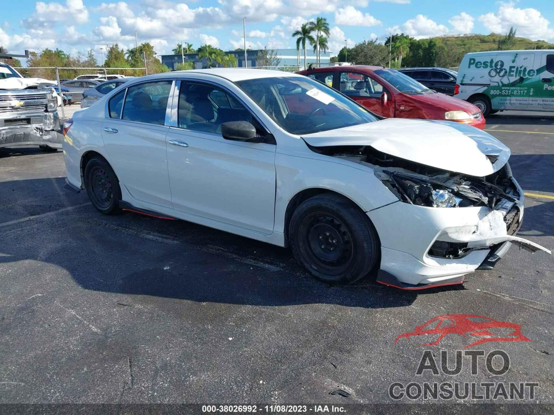 HONDA ACCORD 2017 - 1HGCR2F54HA160827