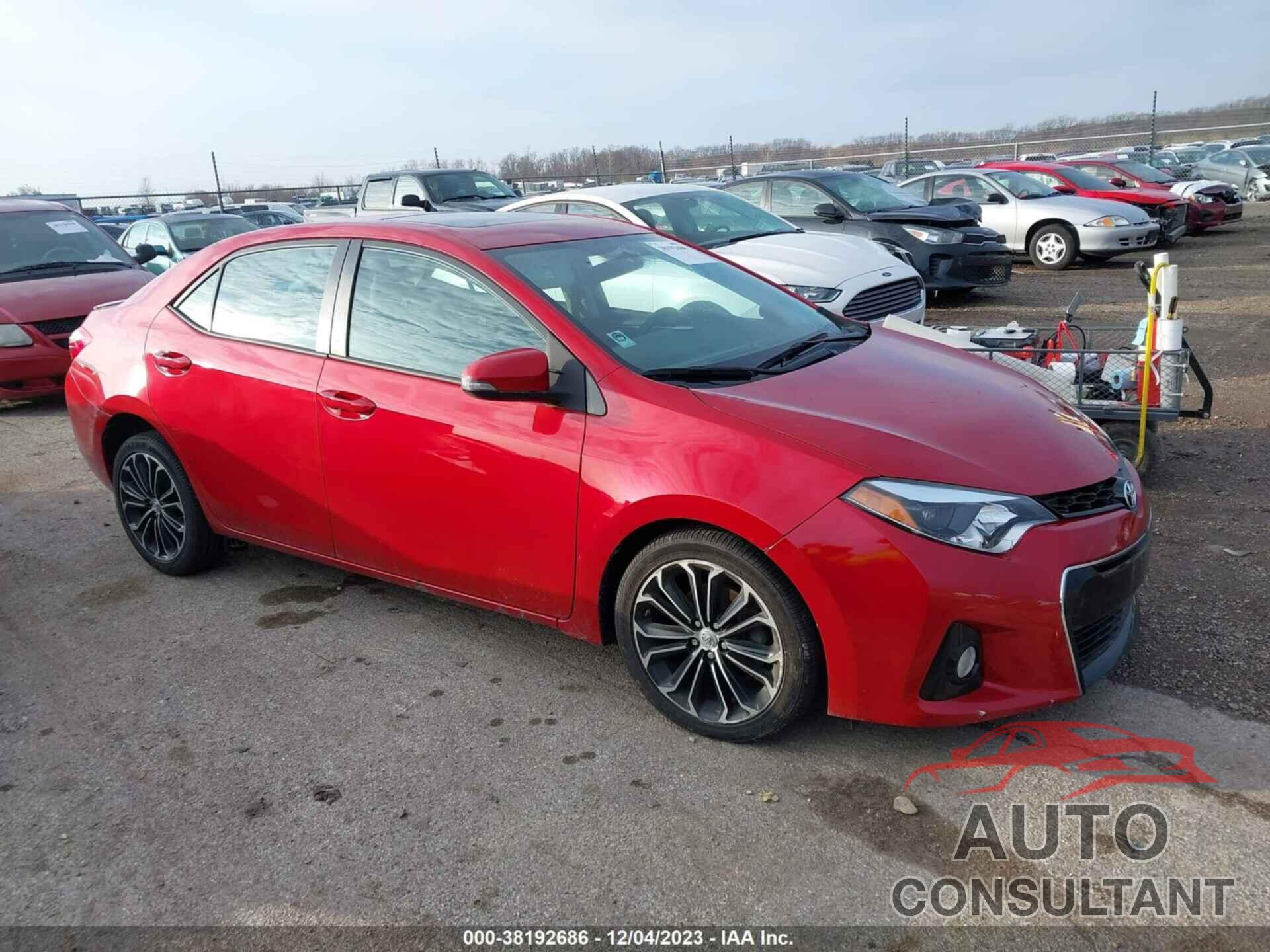 TOYOTA COROLLA 2015 - 2T1BURHE5FC421289