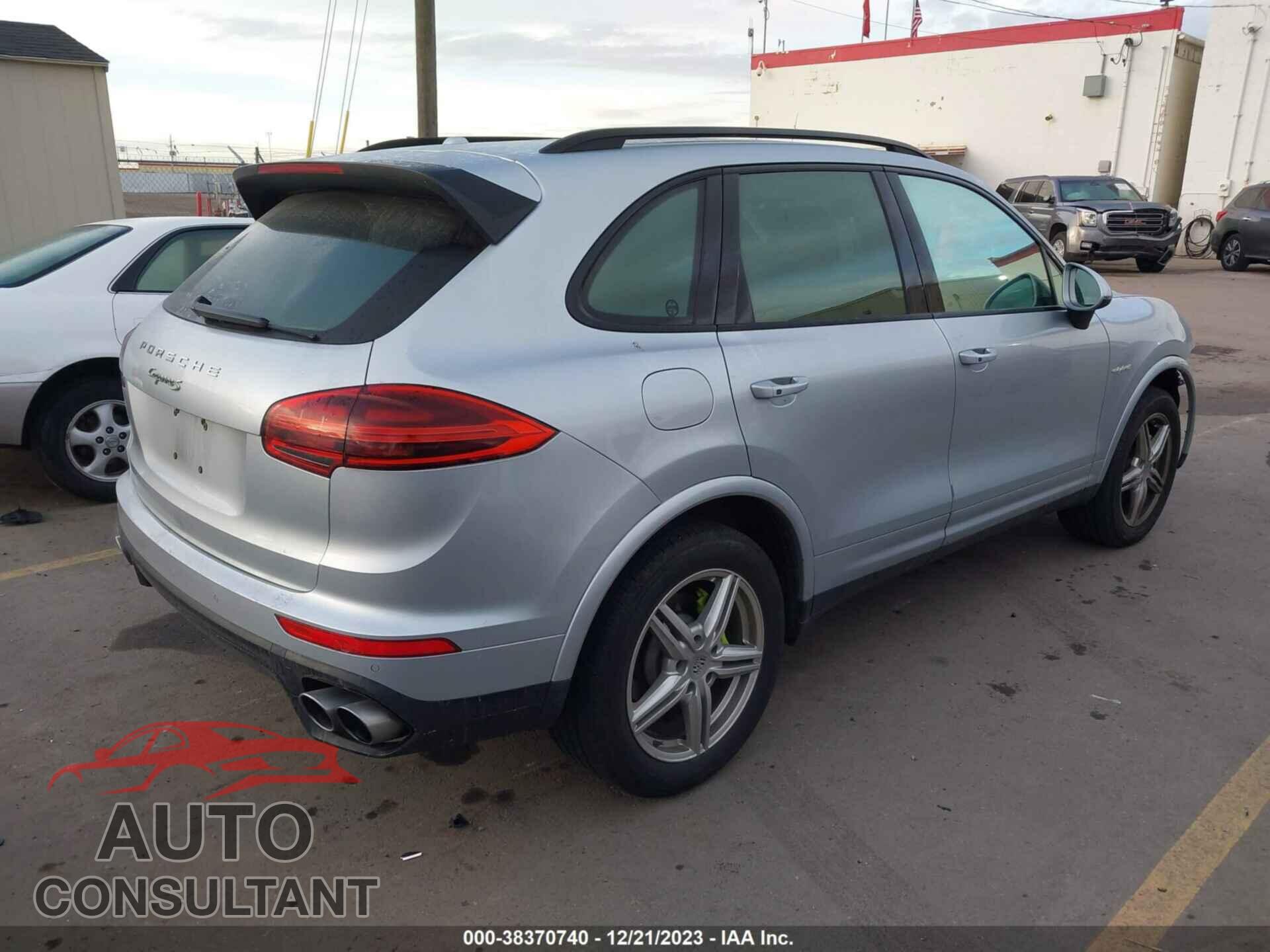 PORSCHE CAYENNE E-HYBRID 2016 - WP1AE2A23GLA59133