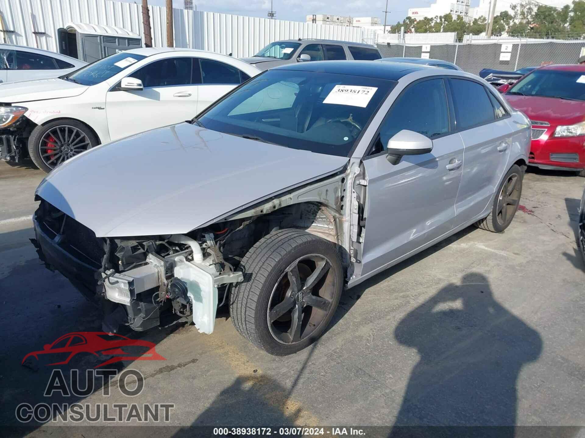 AUDI A3 2016 - WAUA7GFF4G1021875