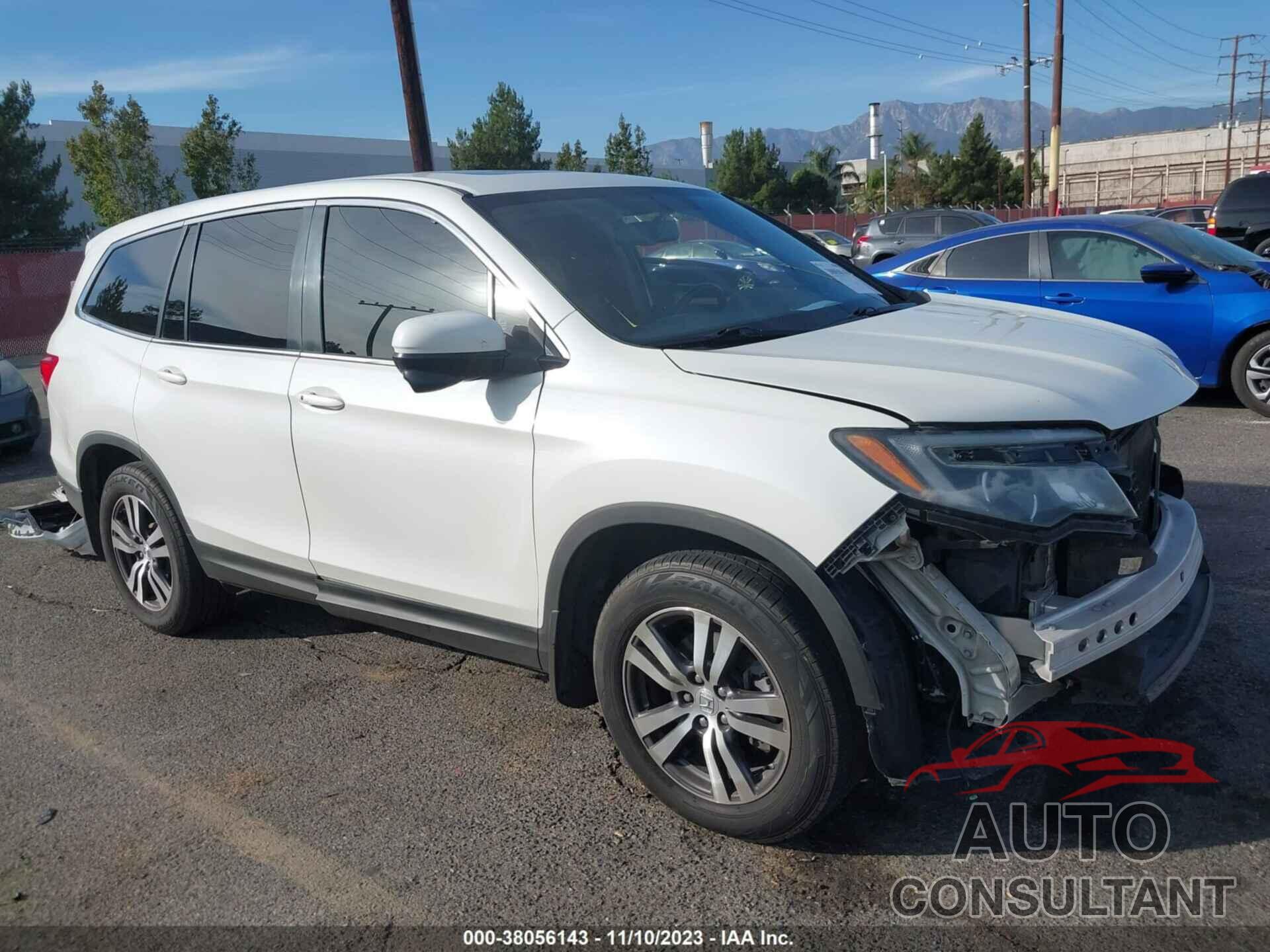 HONDA PILOT 2016 - 5FNYF5H7XGB040047