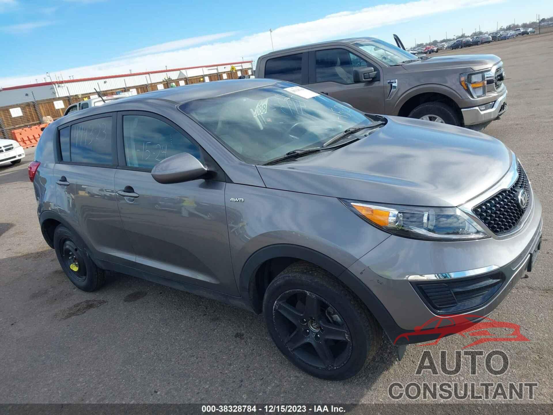 KIA SPORTAGE 2016 - KNDPBCACXG7869693