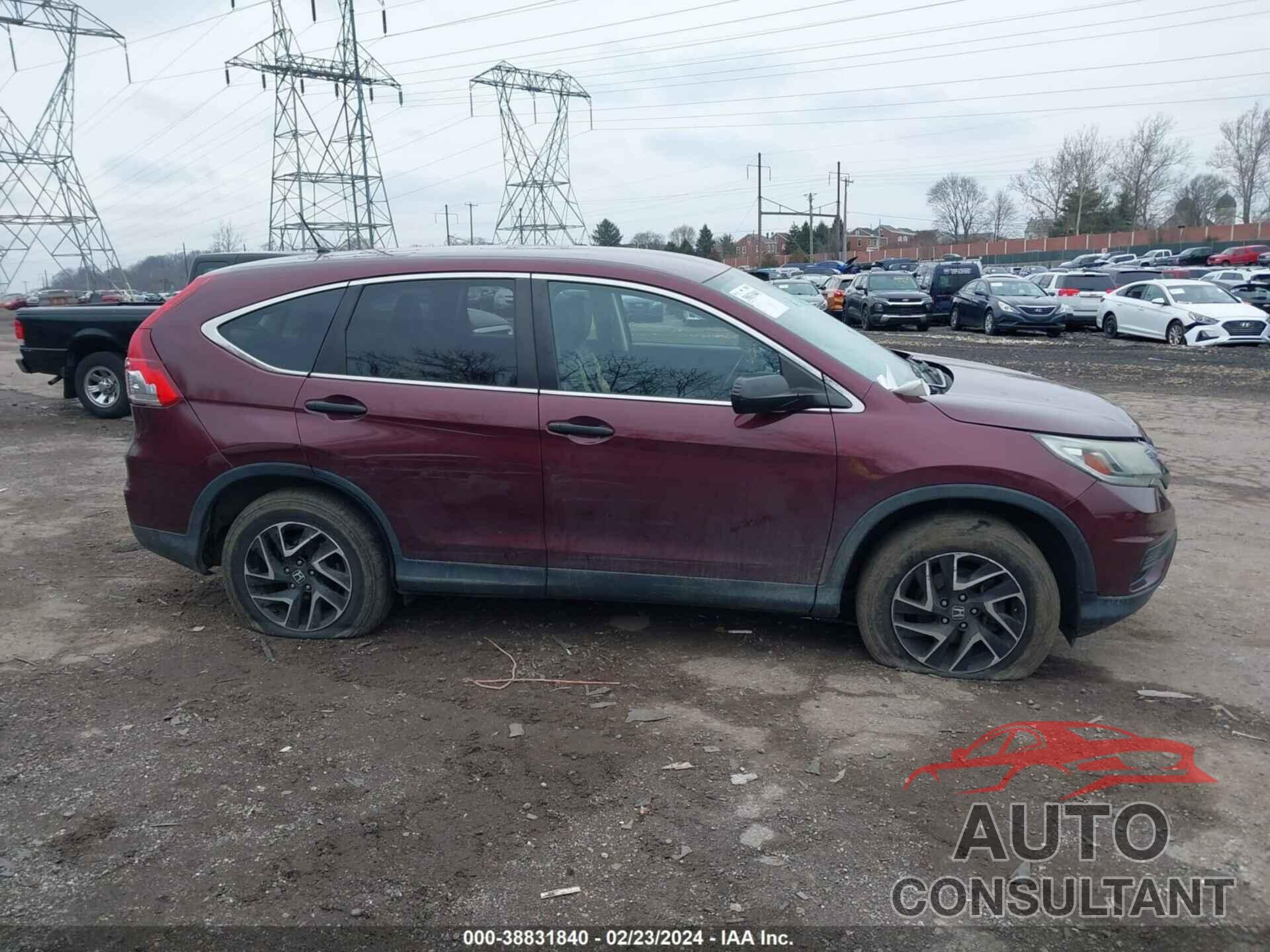 HONDA CR-V 2016 - 5J6RM4H47GL072990