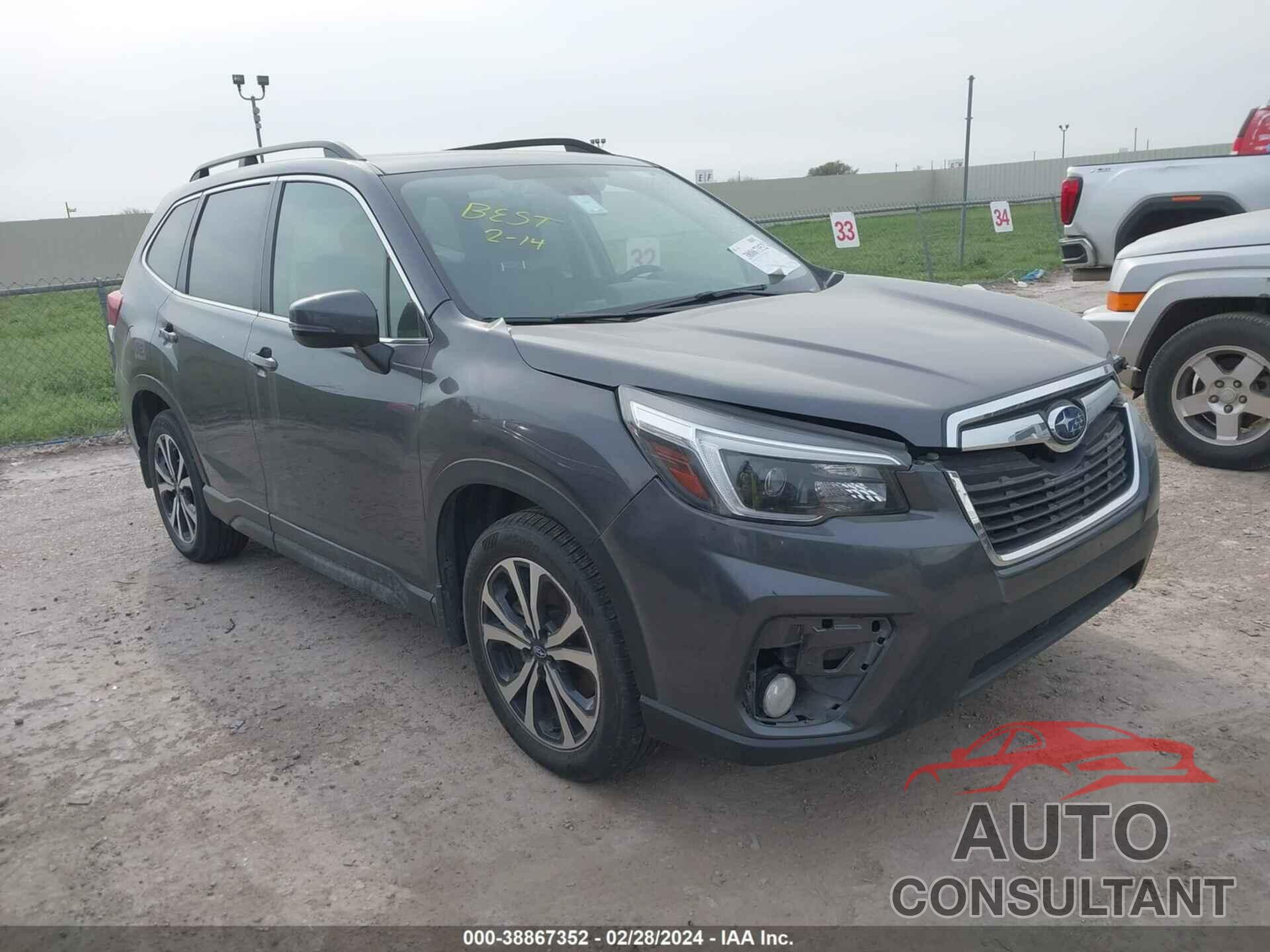SUBARU FORESTER 2021 - JF2SKASC0MH545902