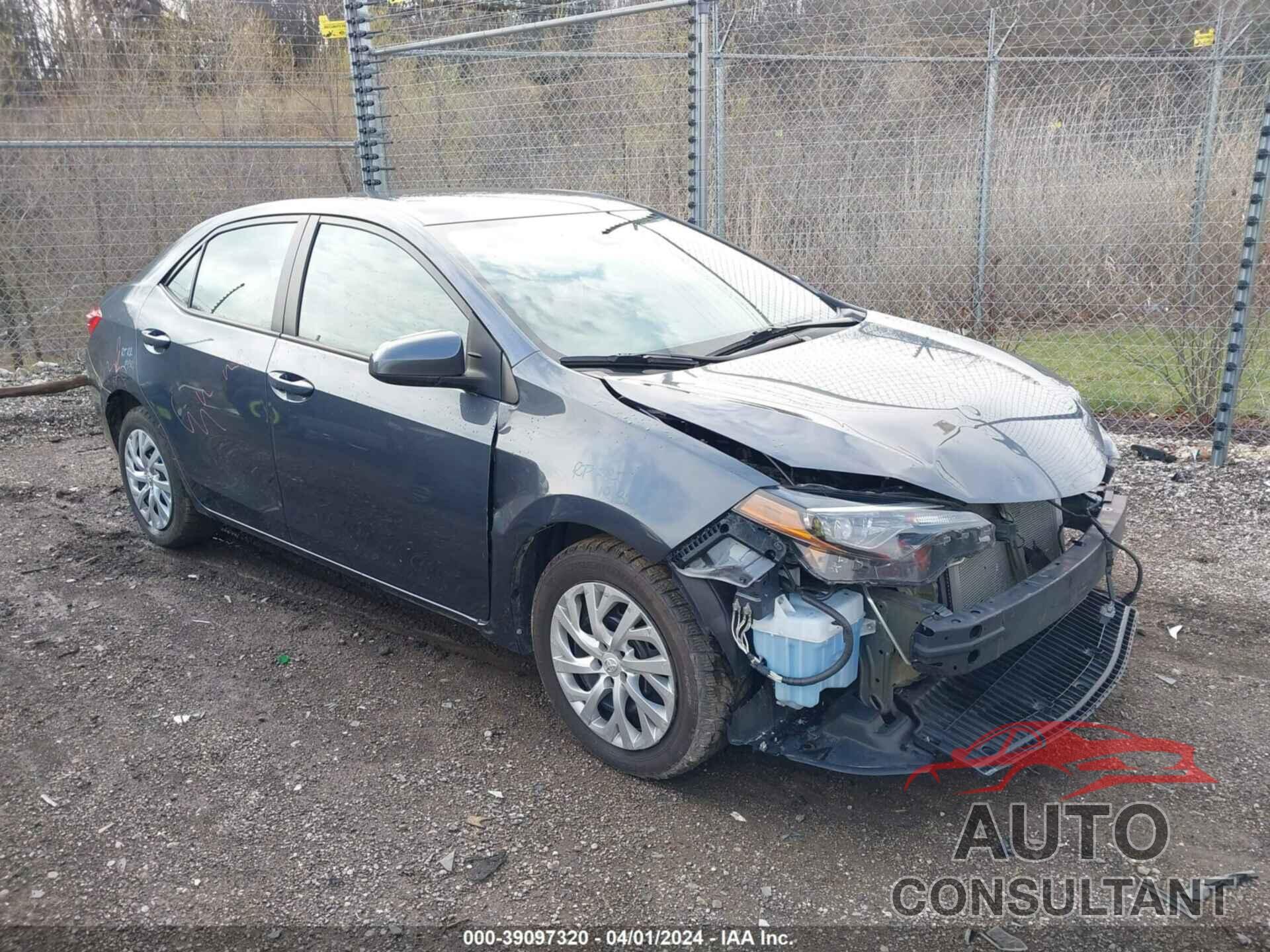 TOYOTA COROLLA 2019 - 5YFBURHE5KP944466