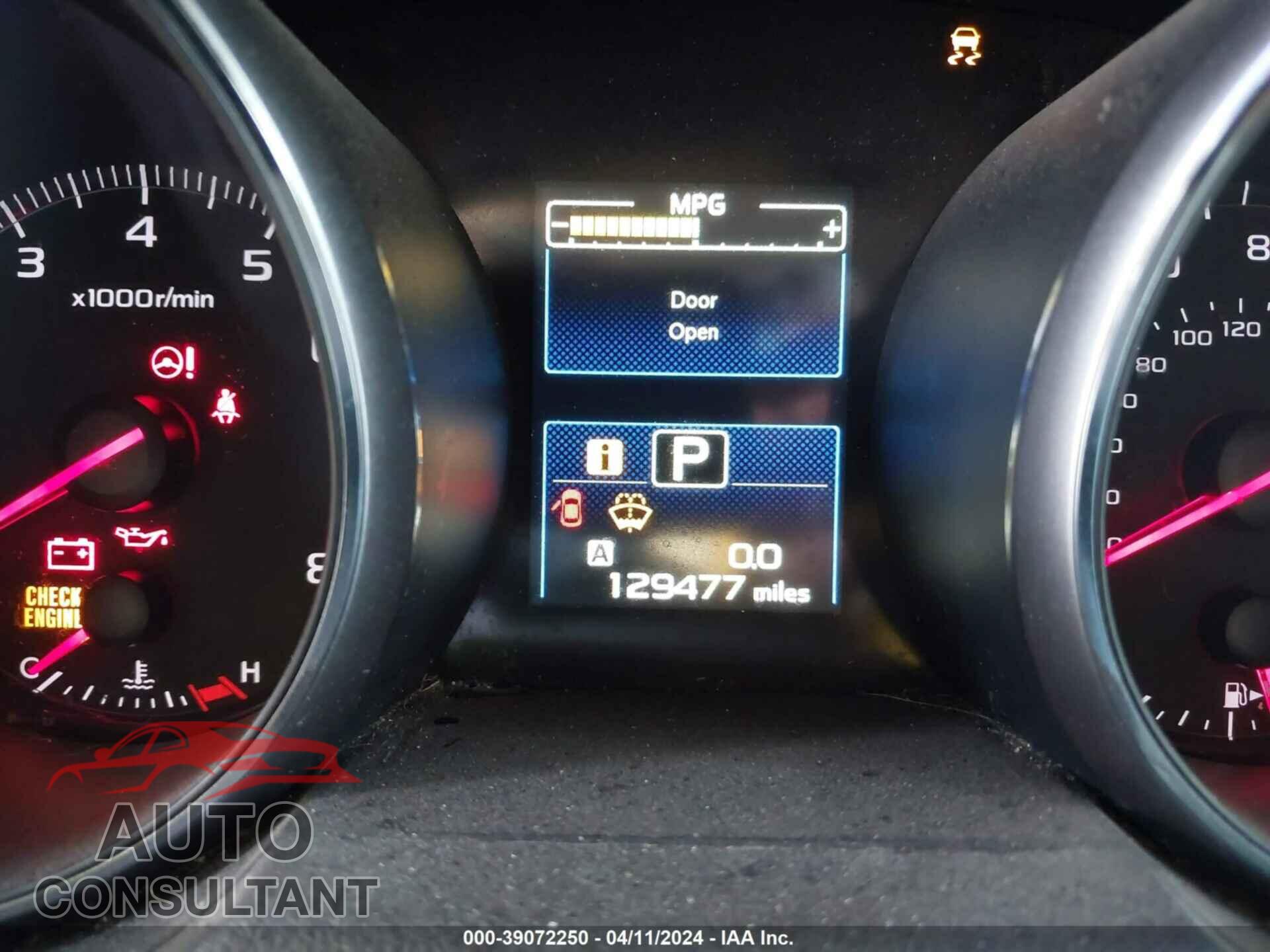 SUBARU LEGACY 2016 - 4S3BNBA67G3043557