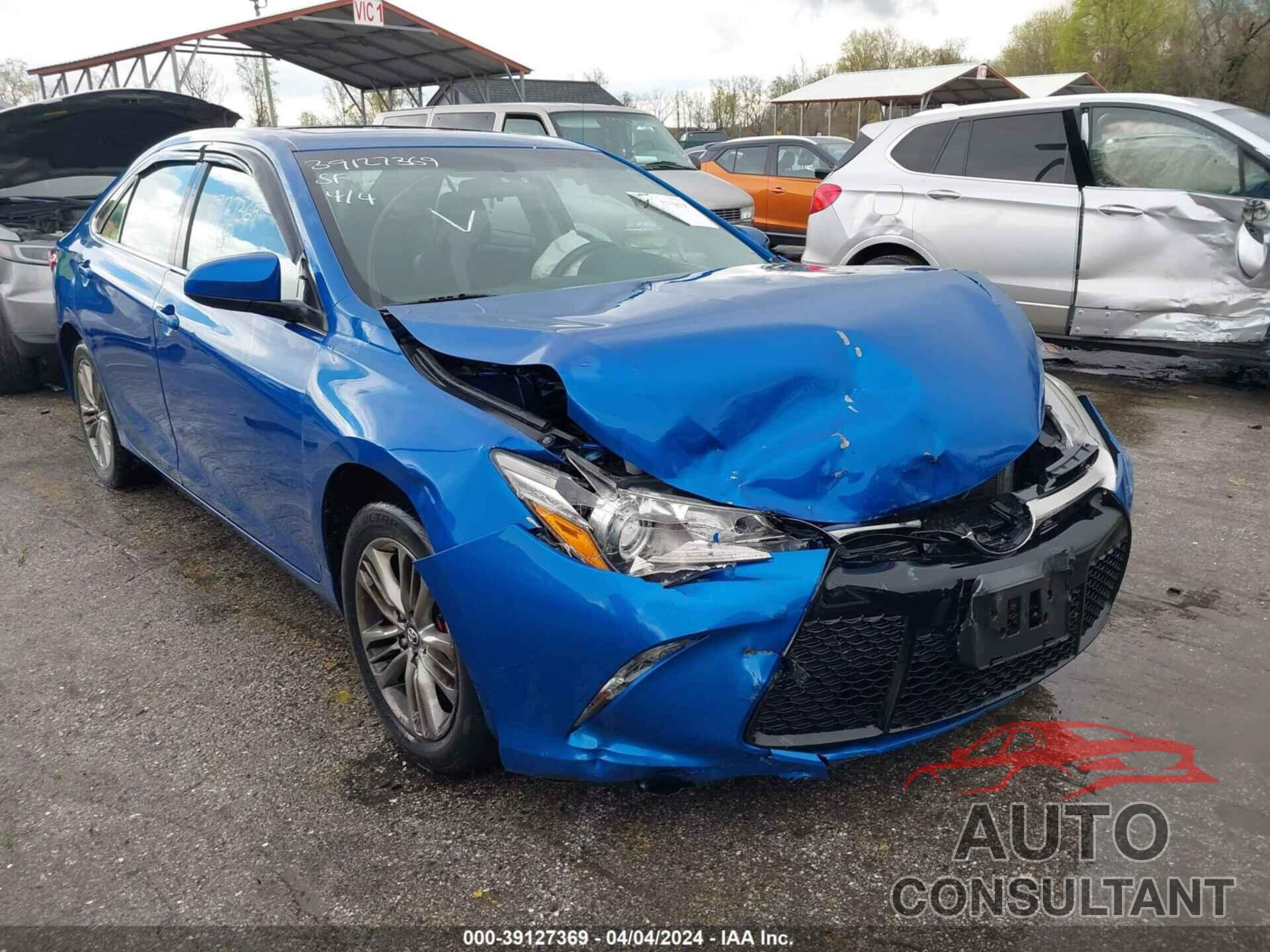 TOYOTA CAMRY 2017 - 4T1BF1FK7HU727867