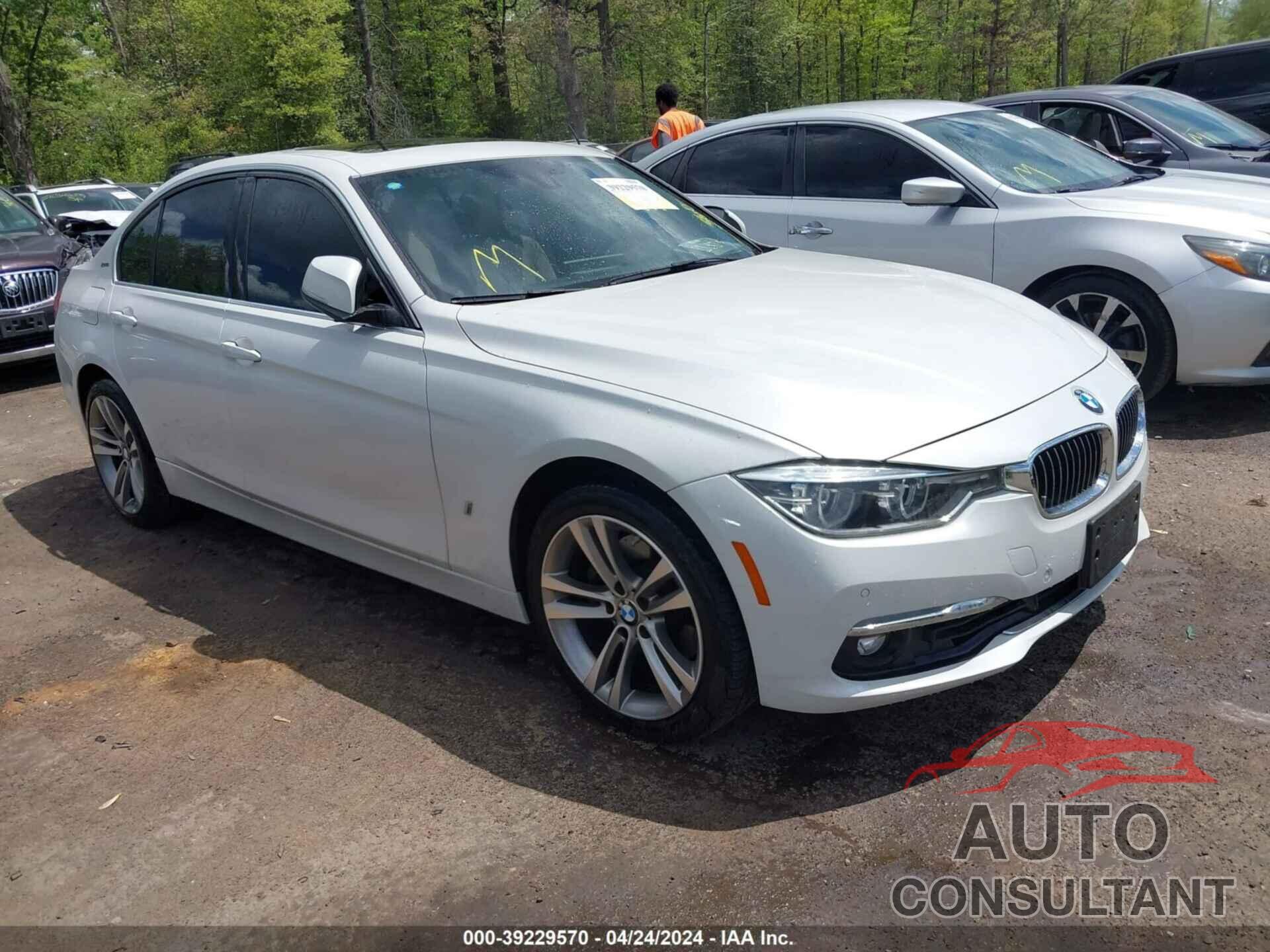 BMW 330E 2017 - WBA8E1C50HK480300