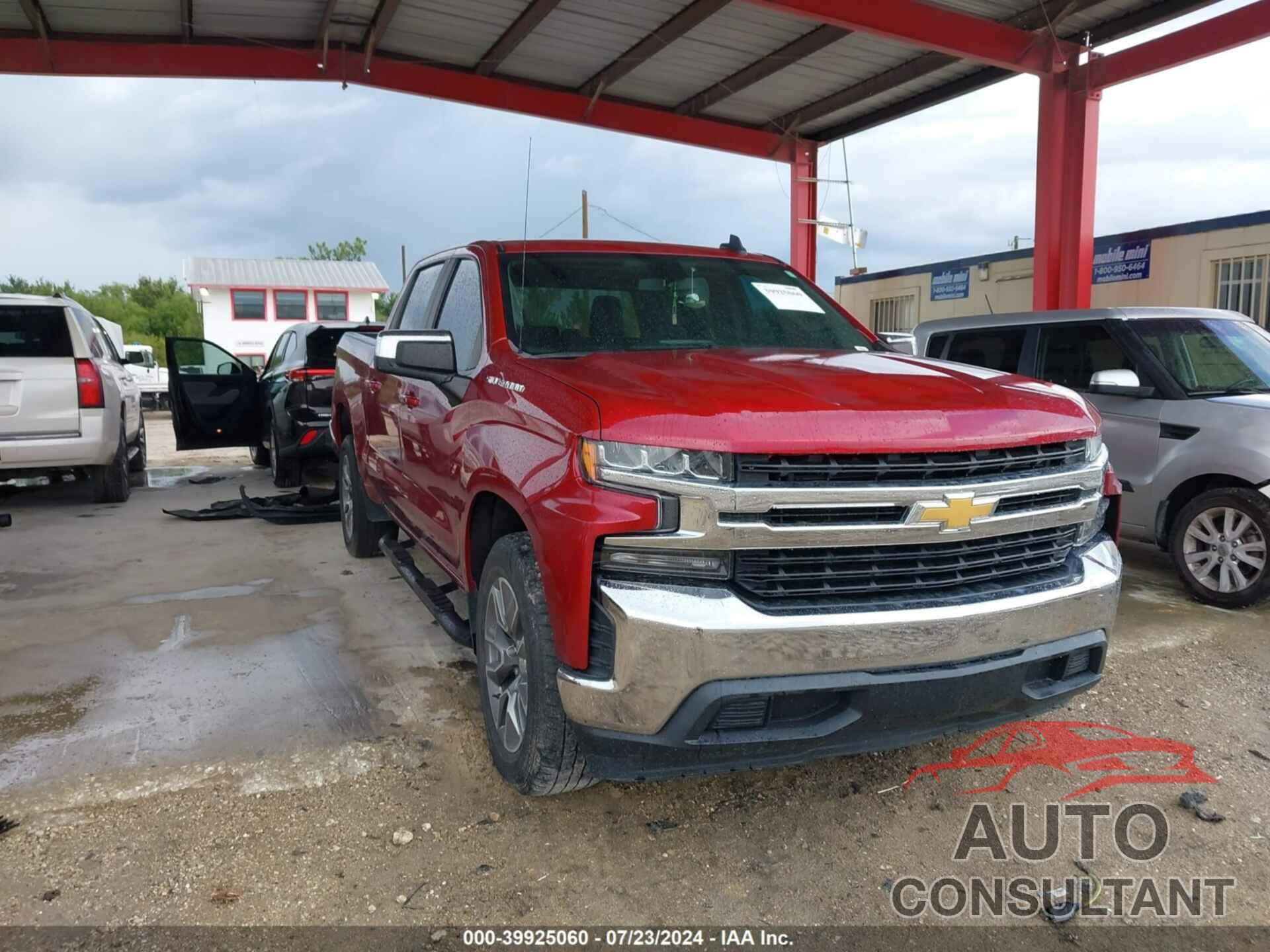 CHEVROLET SILVERADO 1500 2019 - 1GCPWCED5KZ379084