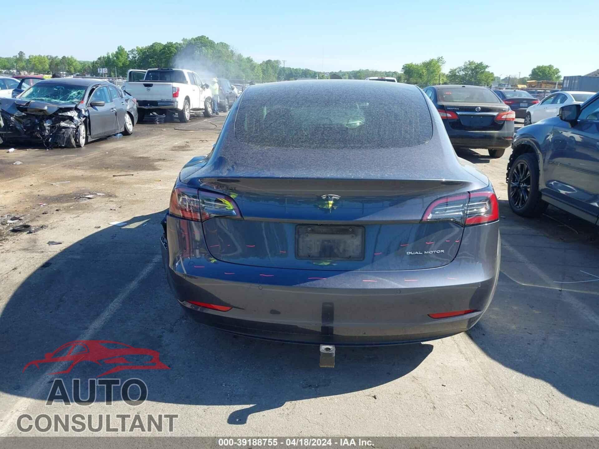 TESLA MODEL 3 2020 - 5YJ3E1EB8LF640039