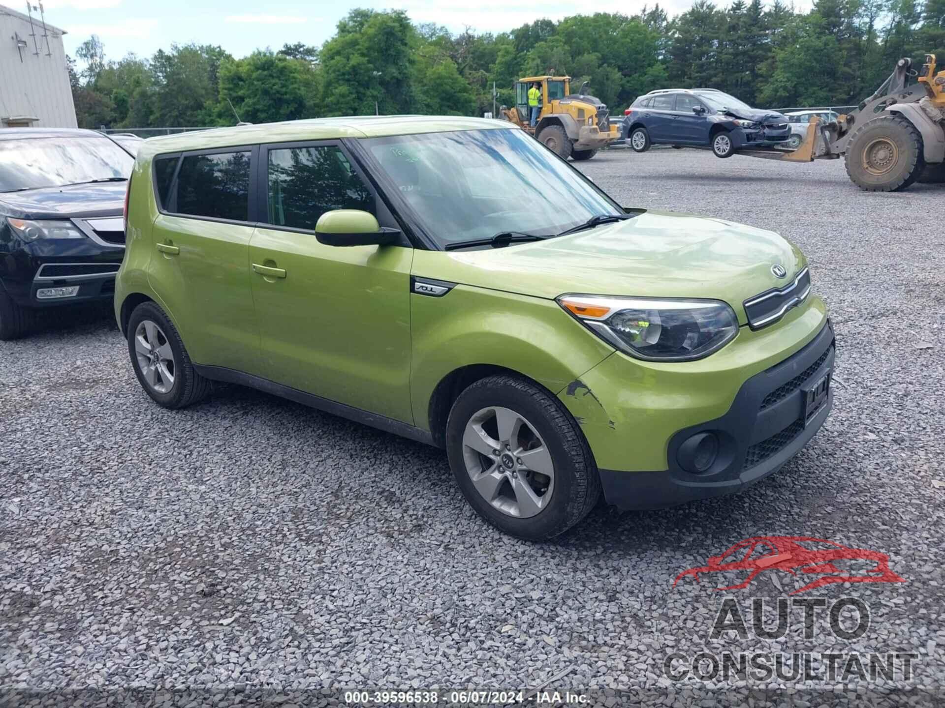 KIA SOUL 2018 - KNDJN2A21J7895279