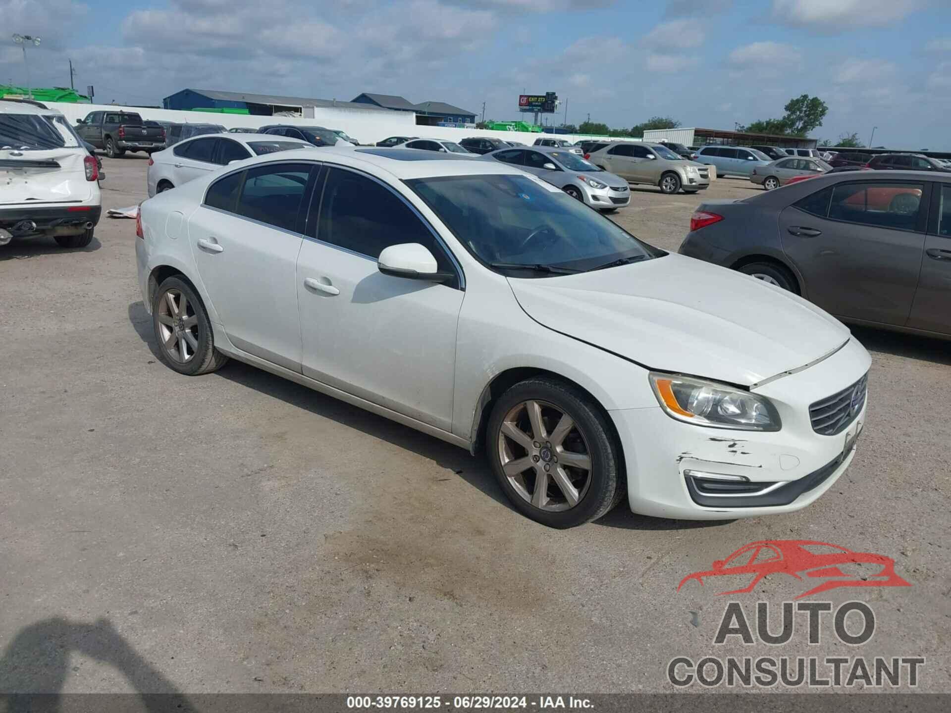 VOLVO S60 2016 - YV126MFK5G2409725