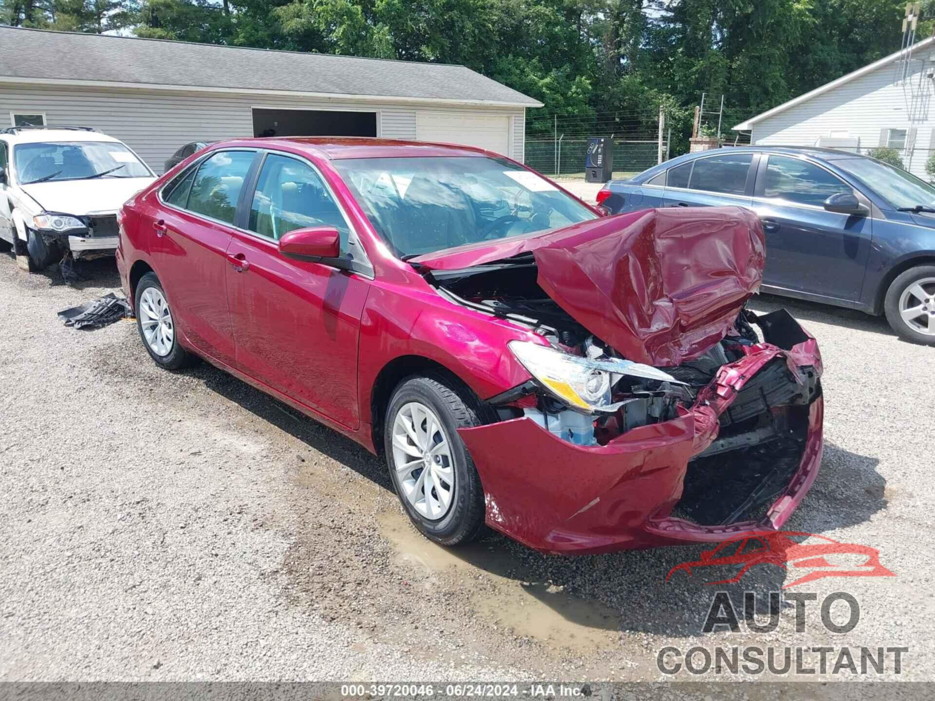 TOYOTA CAMRY 2016 - 4T1BF1FK7GU595160
