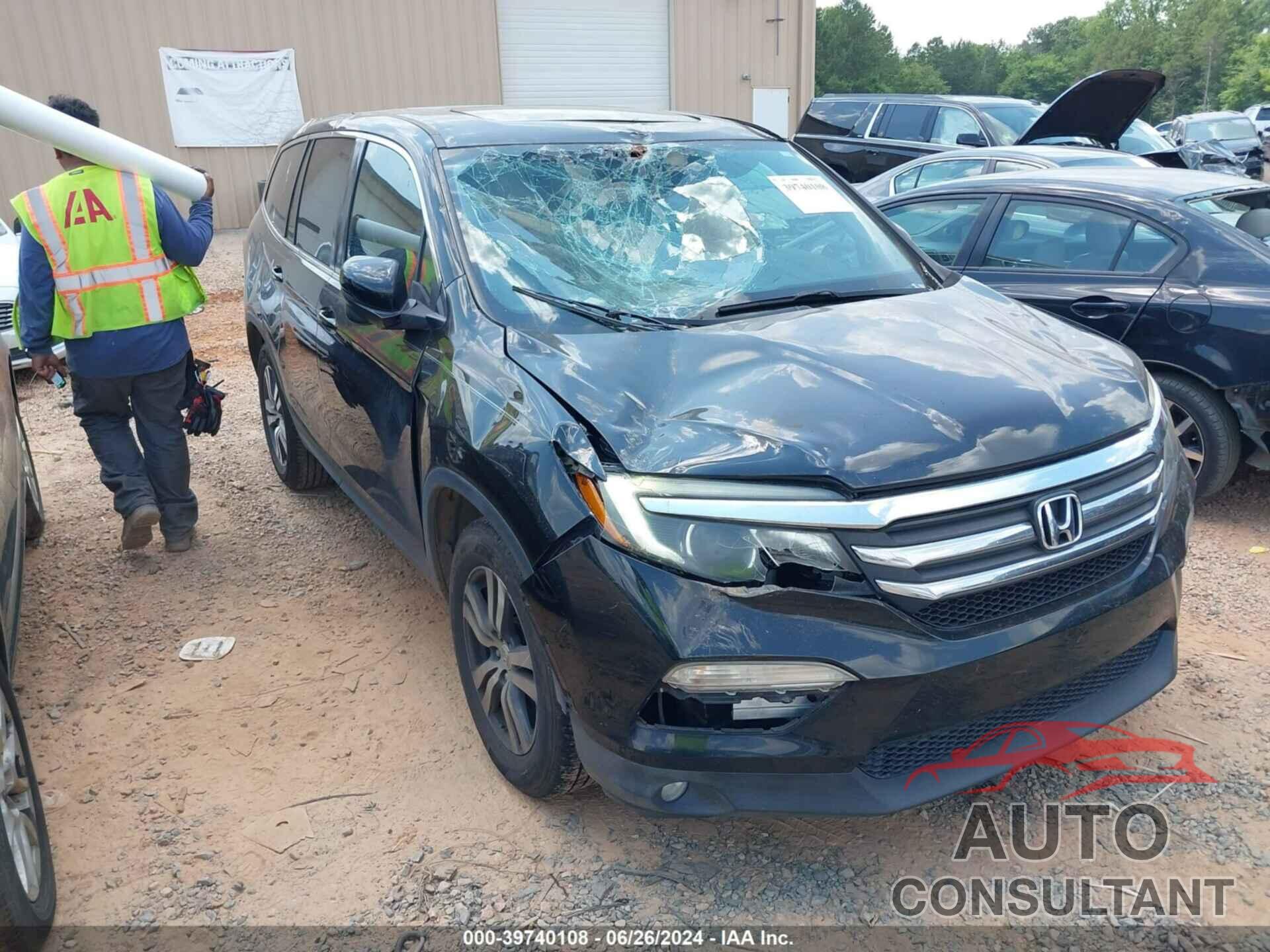 HONDA PILOT 2016 - 5FNYF5H56GB032509