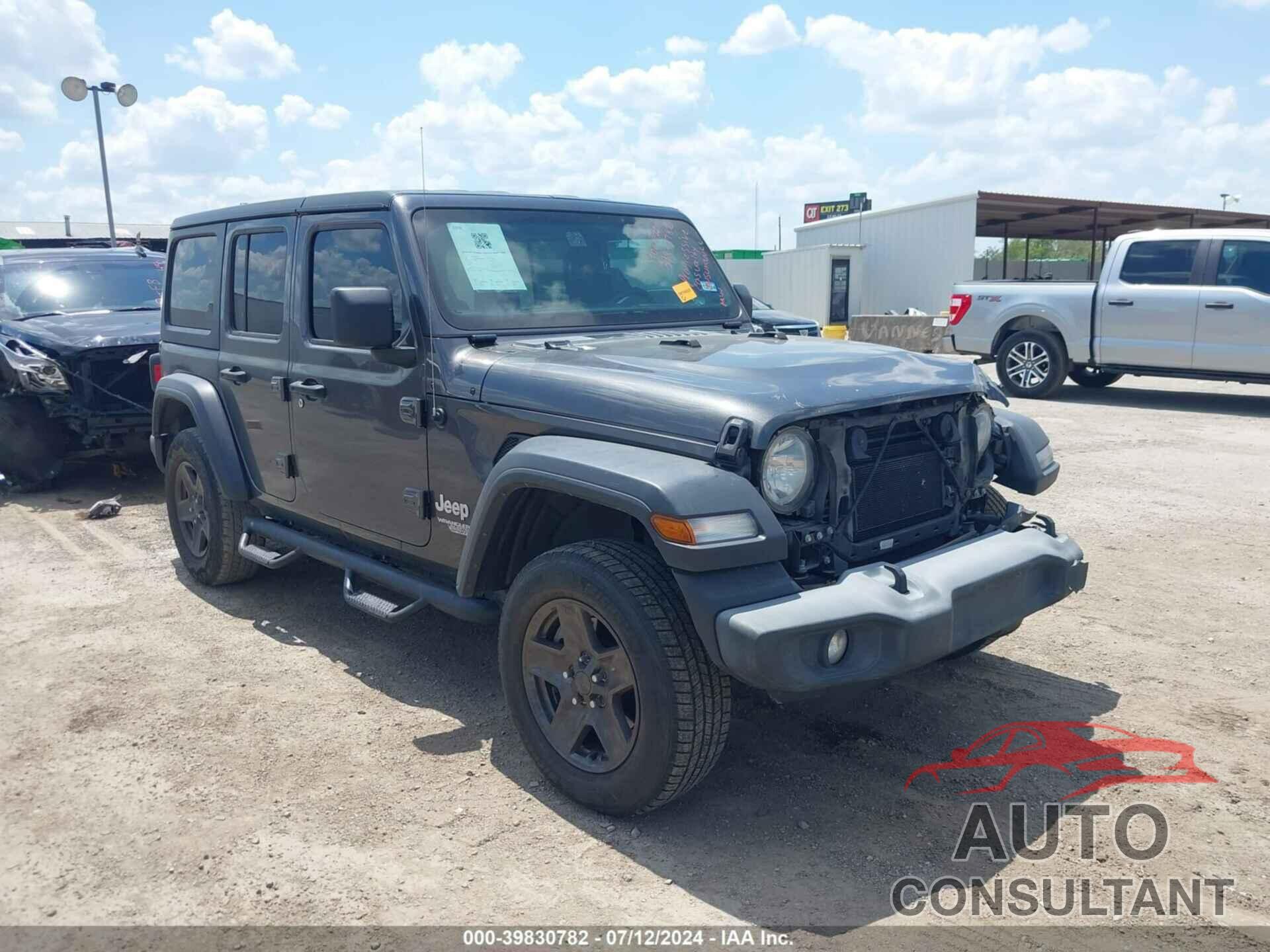 JEEP WRANGLER UNLIMITED 2018 - 1C4HJXDN7JW305492