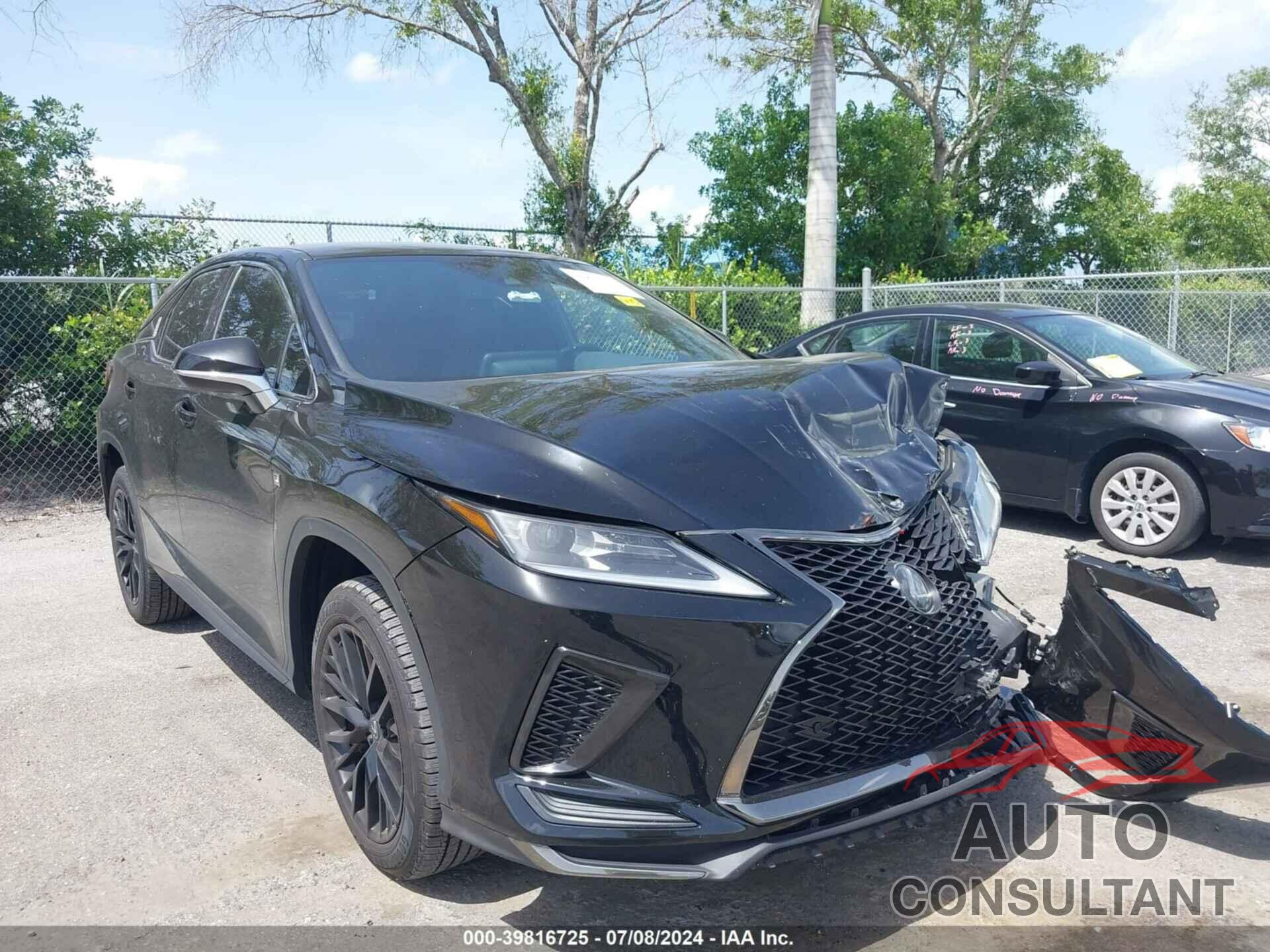 LEXUS RX 350 2020 - 2T2SZMAA7LC176840