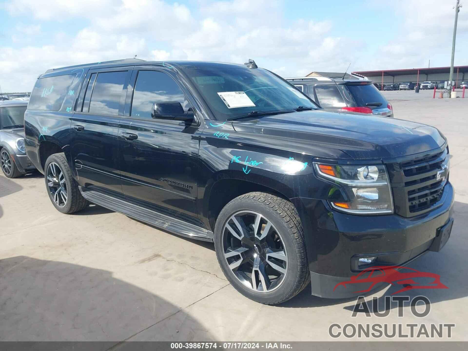 CHEVROLET SUBURBAN 2019 - 1GNSCJKJ2KR203442