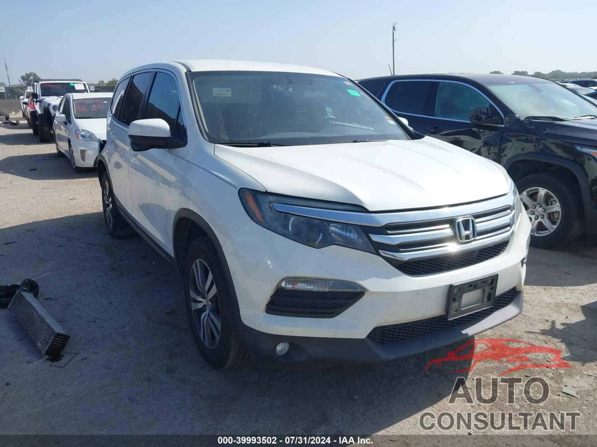 HONDA PILOT 2018 - 5FNYF5H36JB016879