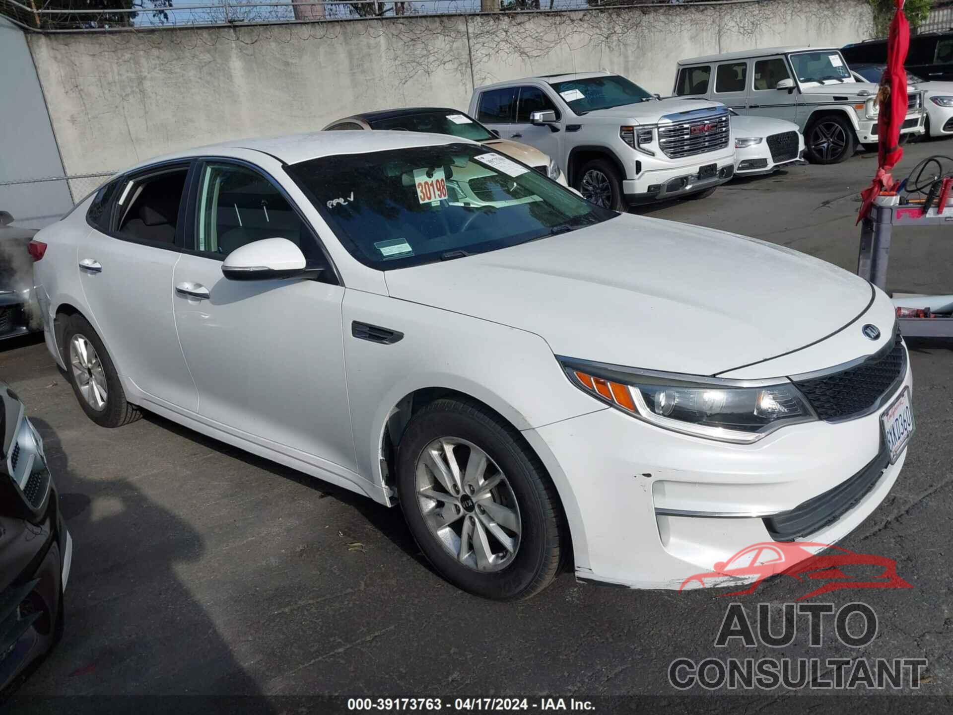 KIA OPTIMA 2016 - 5XXGT4L30GG061652