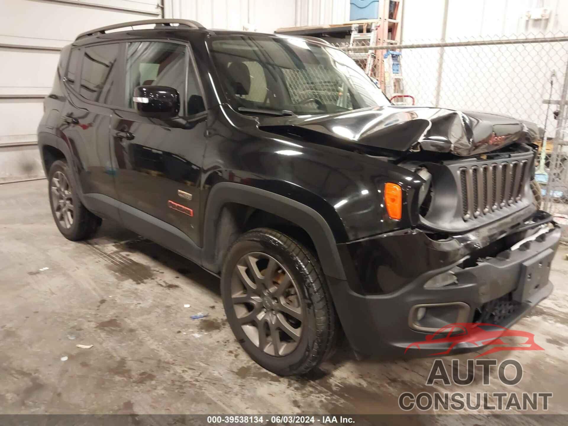 JEEP RENEGADE 2016 - ZACCJBBT8GPD87981