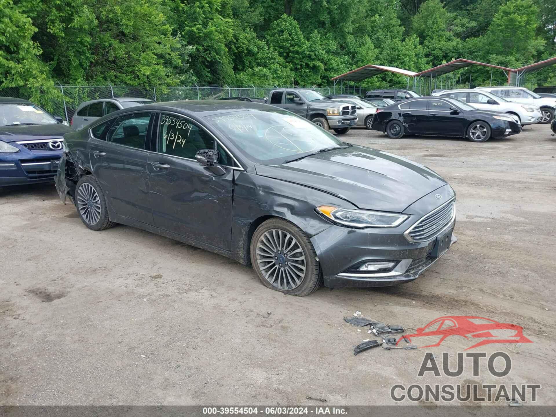 FORD FUSION 2017 - 3FA6P0T92HR136664