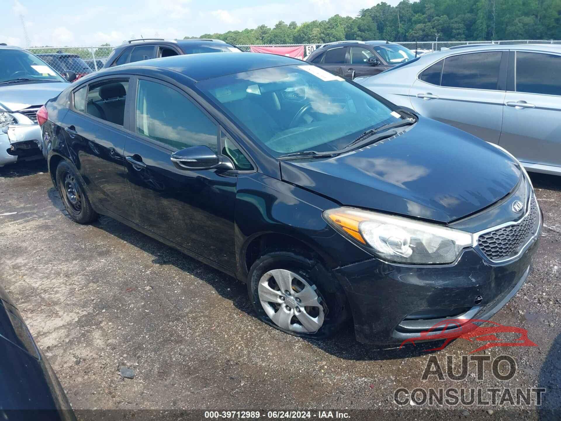 KIA FORTE 2016 - KNAFX4A67G5550807