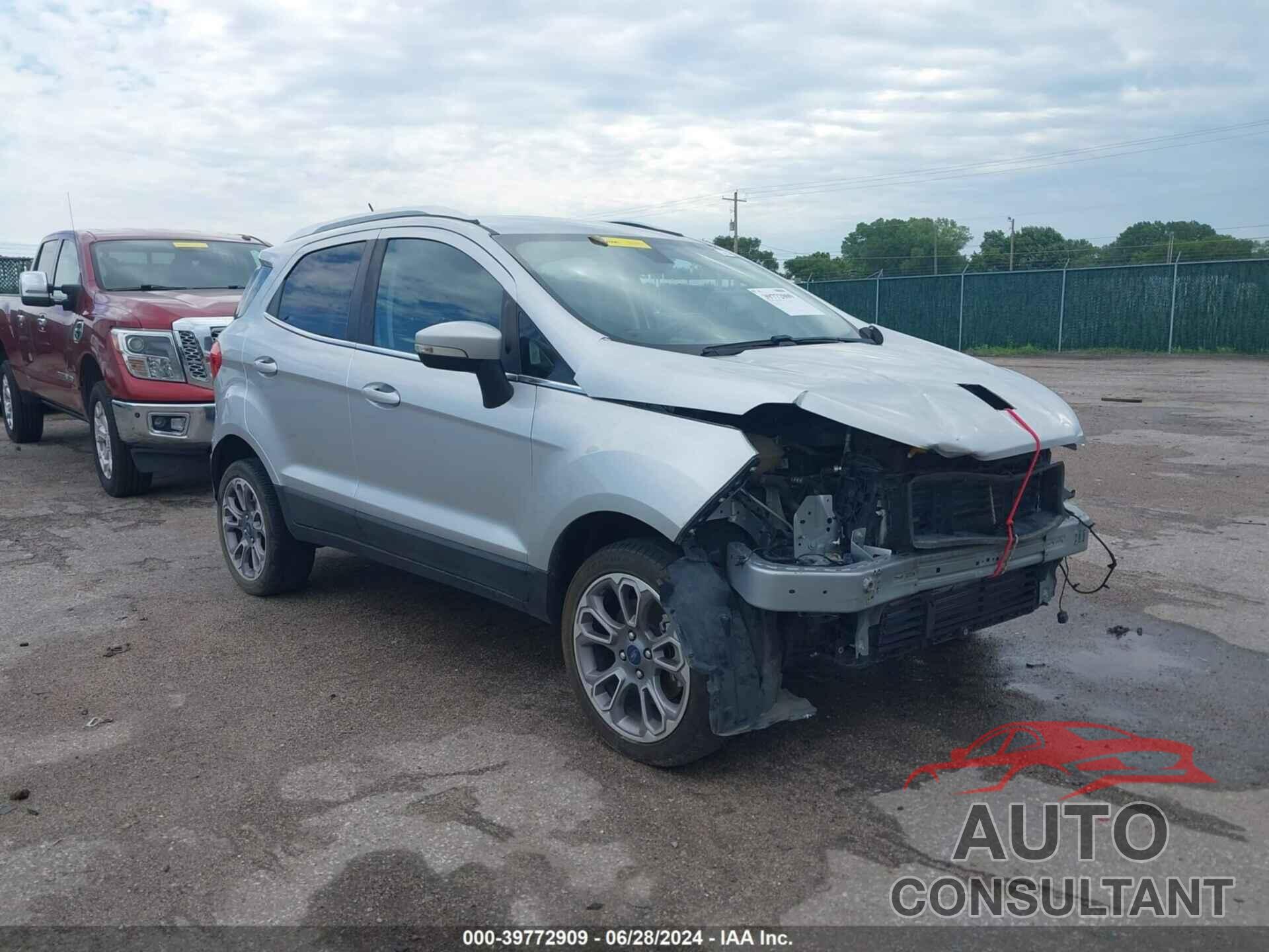 FORD ECOSPORT 2020 - MAJ6S3KL7LC347380