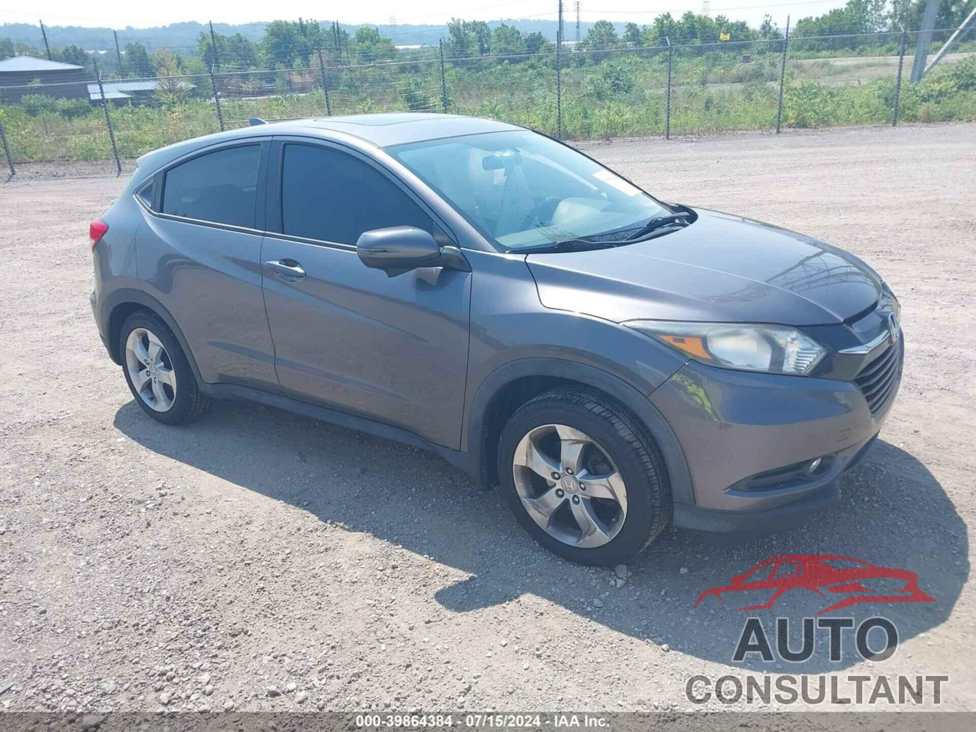 HONDA HR-V 2016 - 3CZRU6H58GM708450