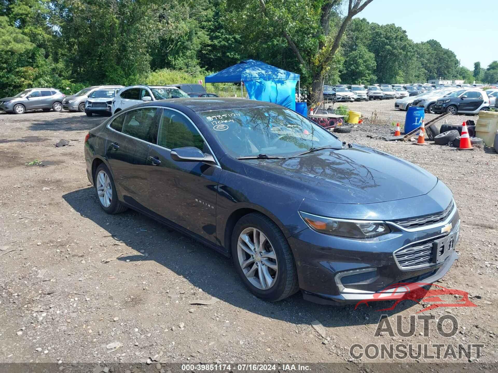 CHEVROLET MALIBU 2017 - 1G1ZE5ST6HF144912