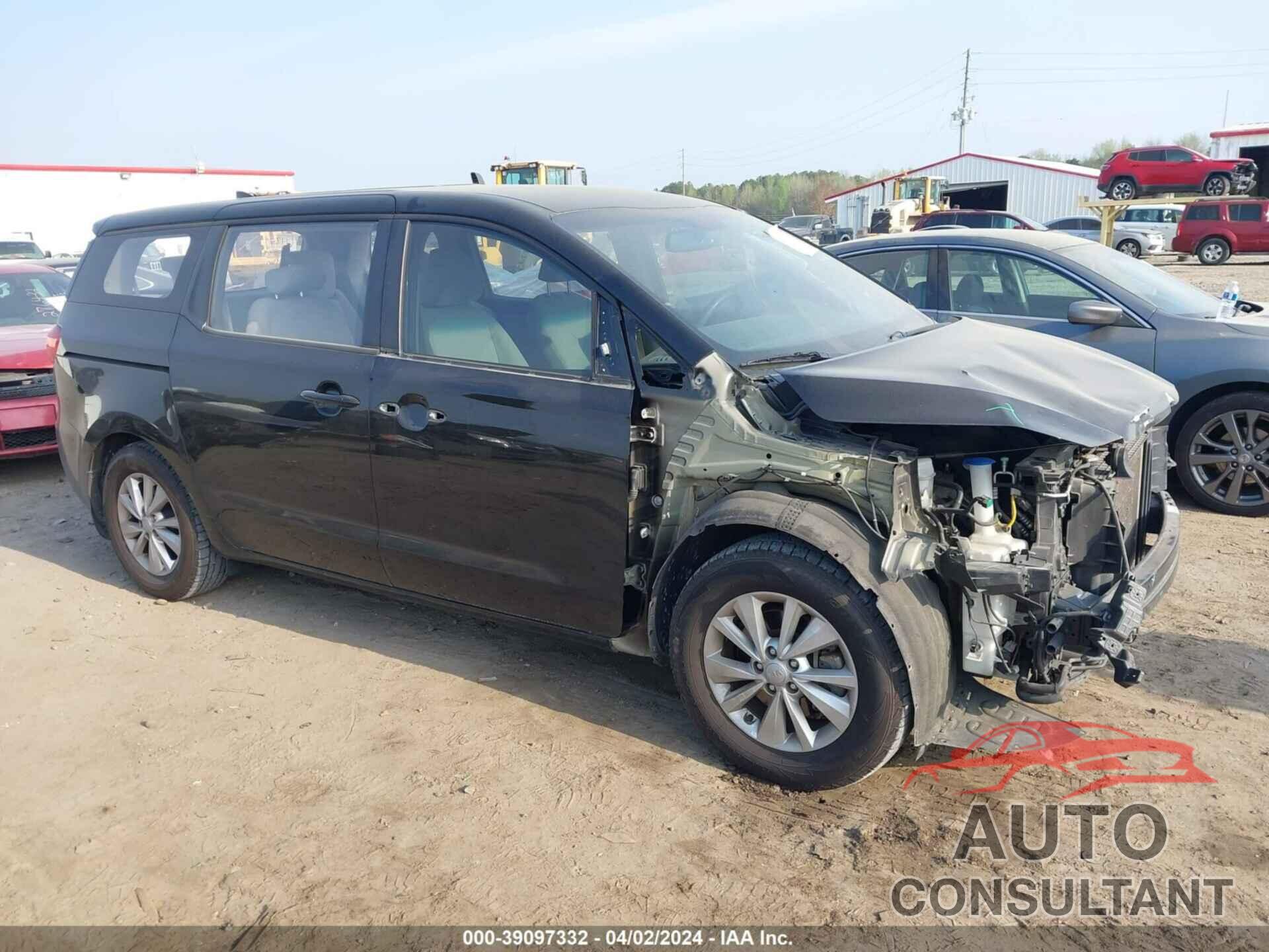 KIA SEDONA 2017 - KNDMA5C14H6289201