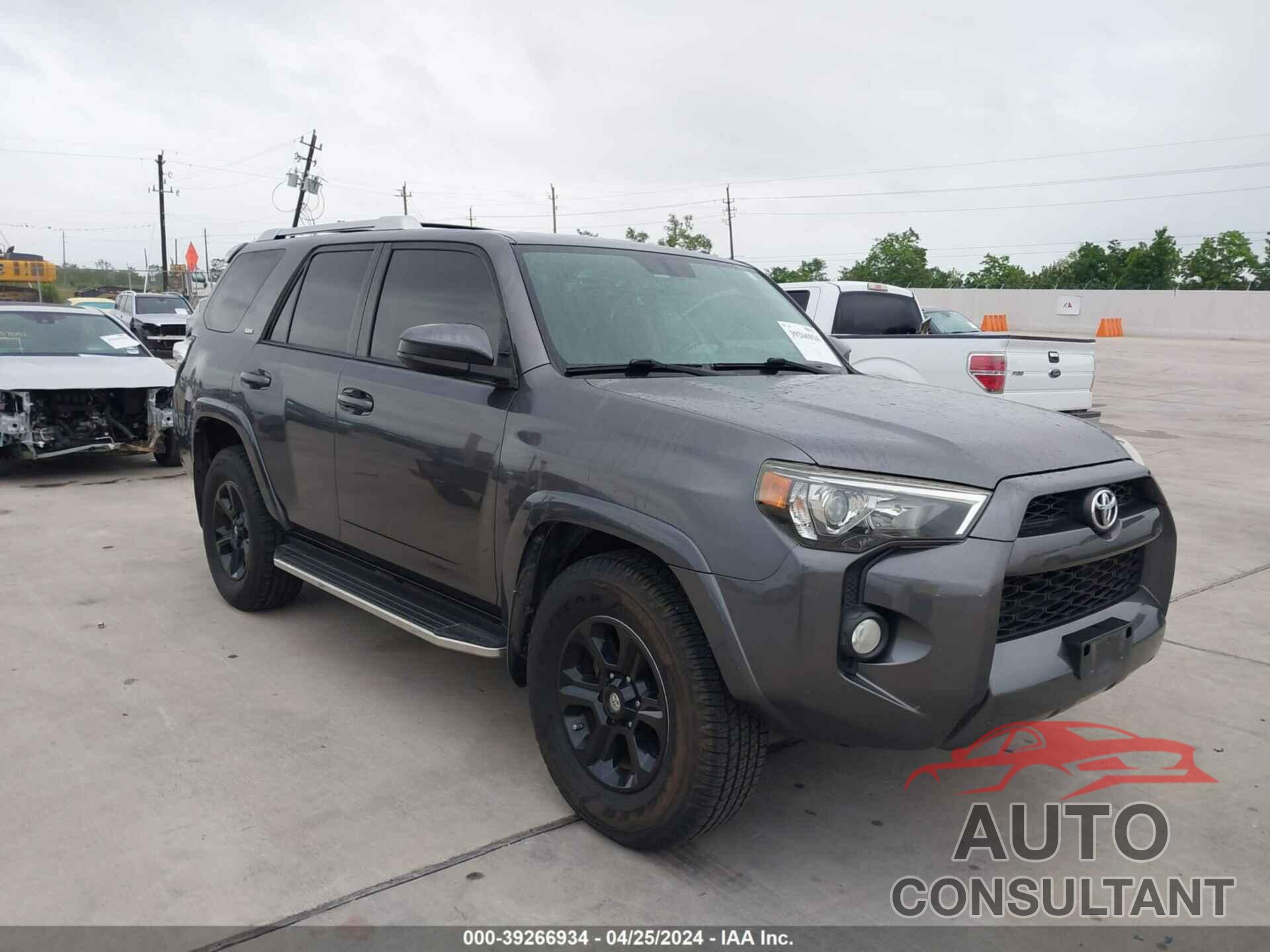 TOYOTA 4RUNNER 2016 - JTEZU5JR5G5136851