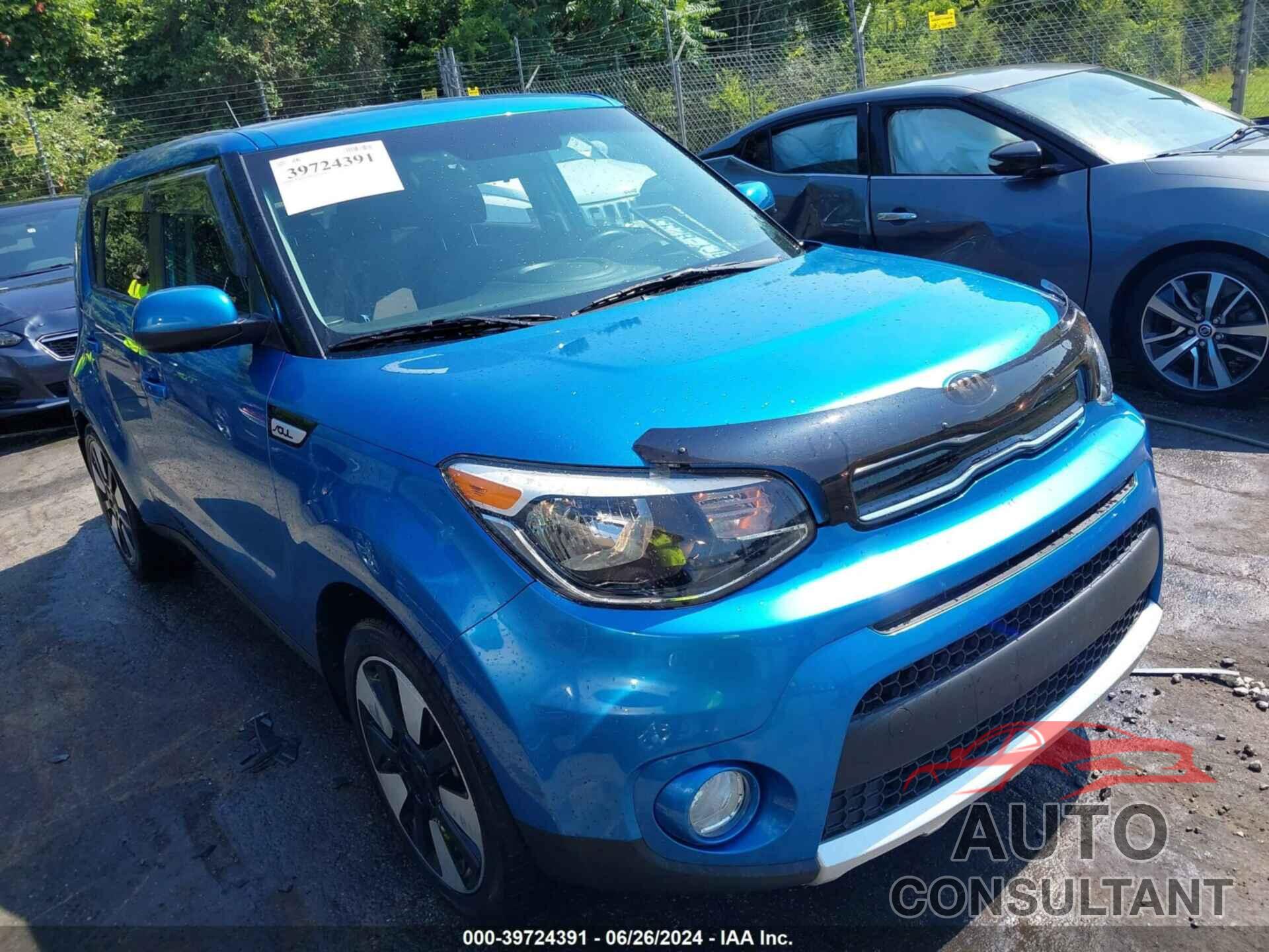 KIA SOUL 2018 - KNDJP3A5XJ7588560