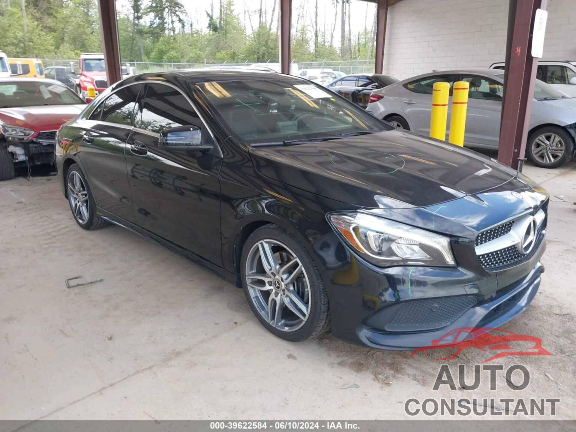 MERCEDES-BENZ CLA 250 2018 - WDDSJ4GB9JN655644
