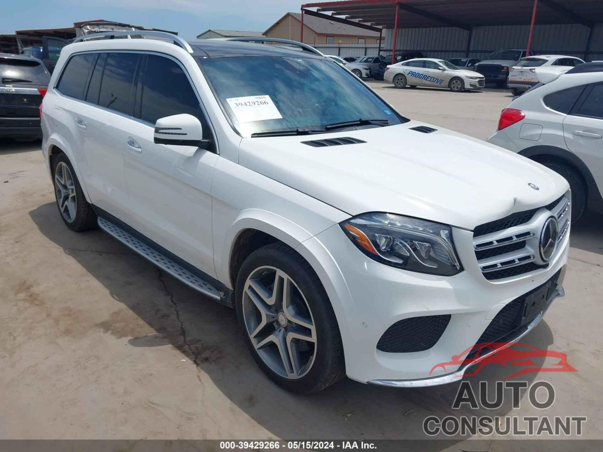 MERCEDES-BENZ GLS 550 2017 - 4JGDF7DE8HA810153