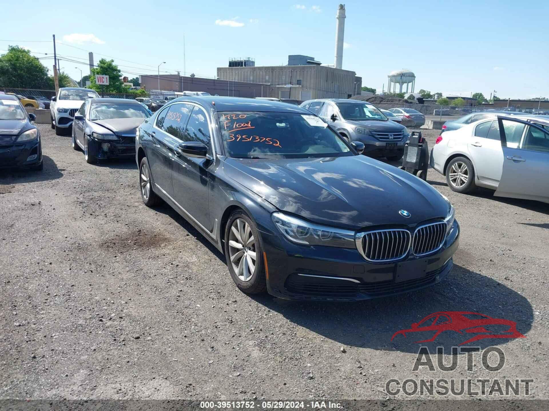 BMW 740I 2019 - WBA7E4C54KGV70525