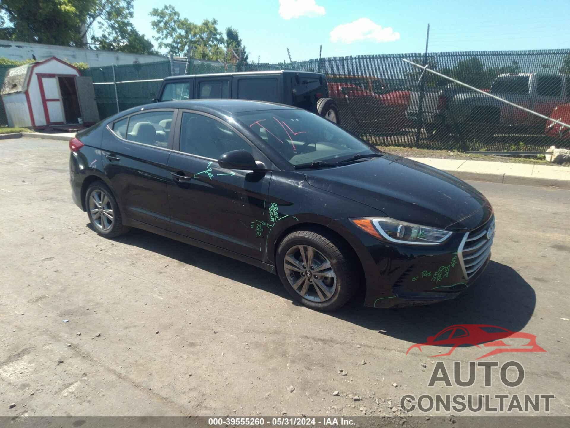 HYUNDAI ELANTRA 2017 - KMHD84LF2HU065658