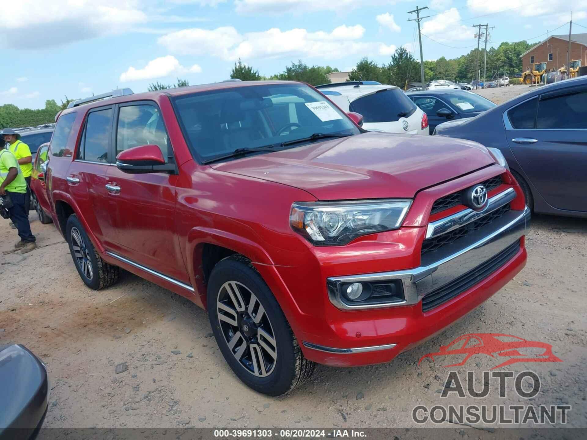 TOYOTA 4RUNNER 2019 - JTEBU5JRXK5642749