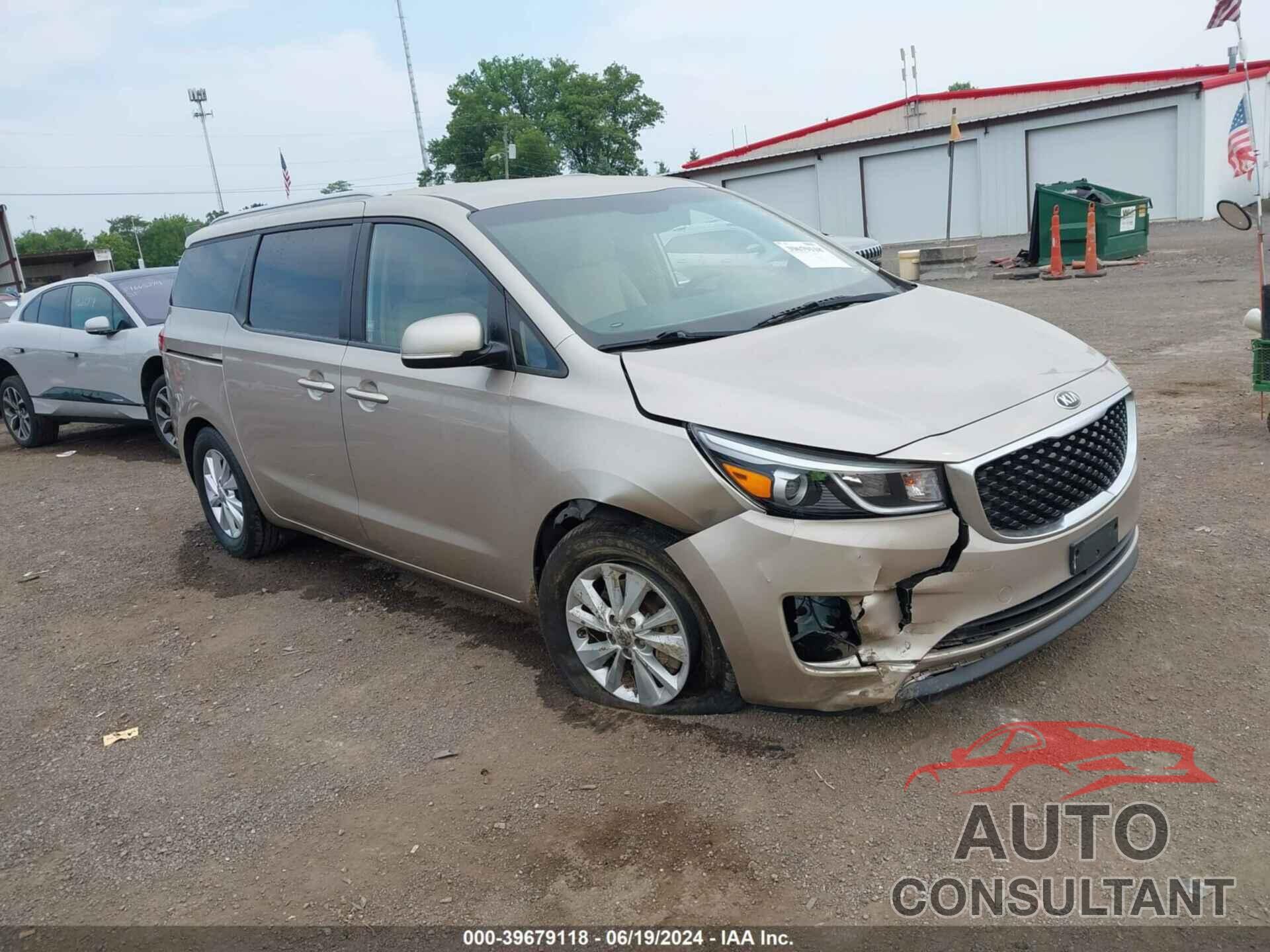 KIA SEDONA 2016 - KNDMB5C11G6183705