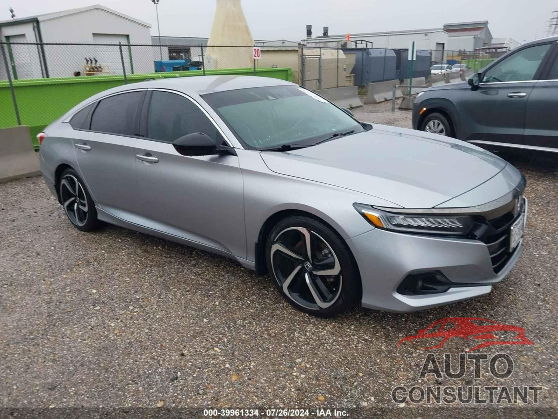 HONDA ACCORD 2022 - 1HGCV1F43NA012757