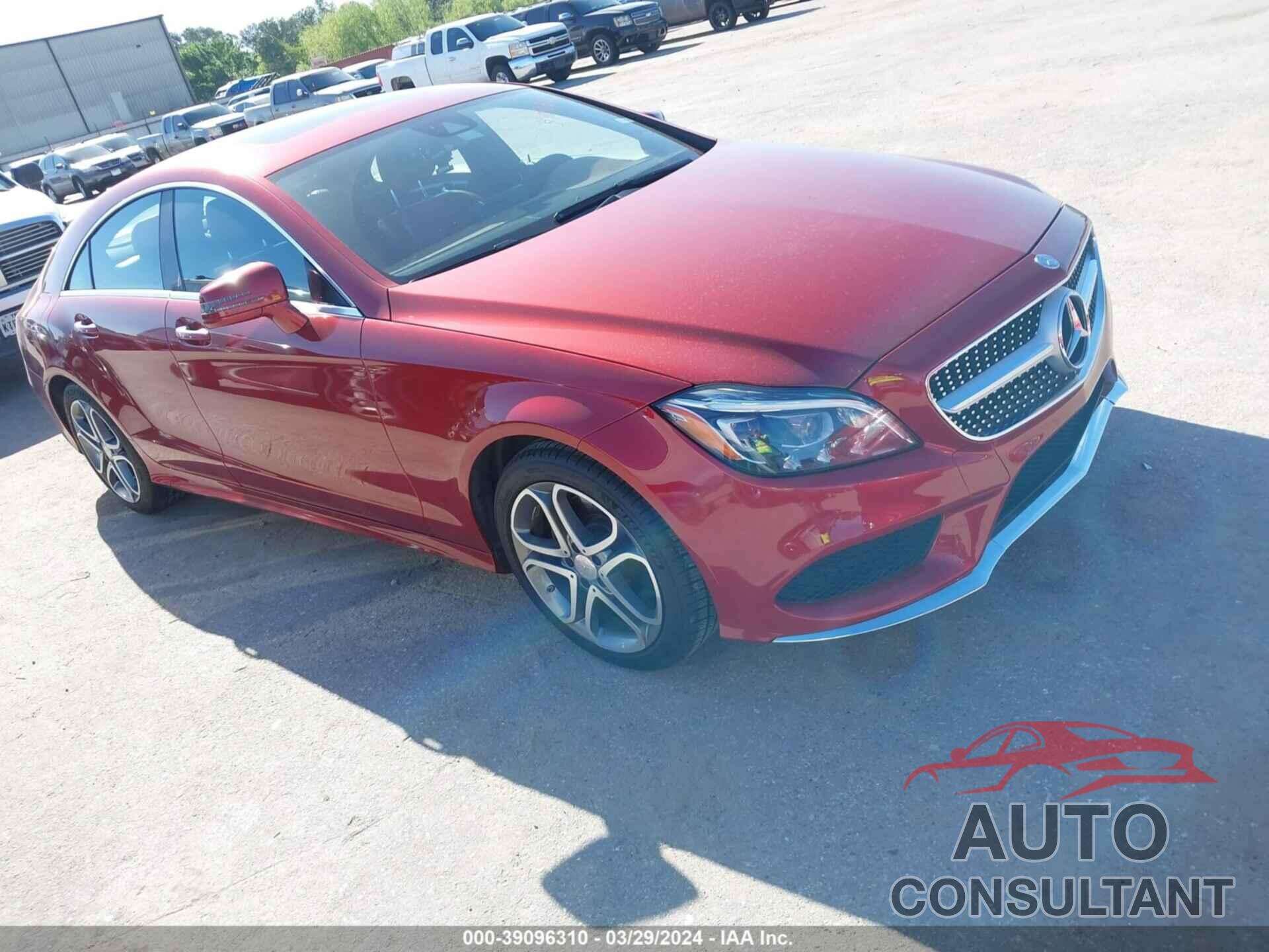 MERCEDES-BENZ CLS 2016 - WDDLJ6FB2GA160705