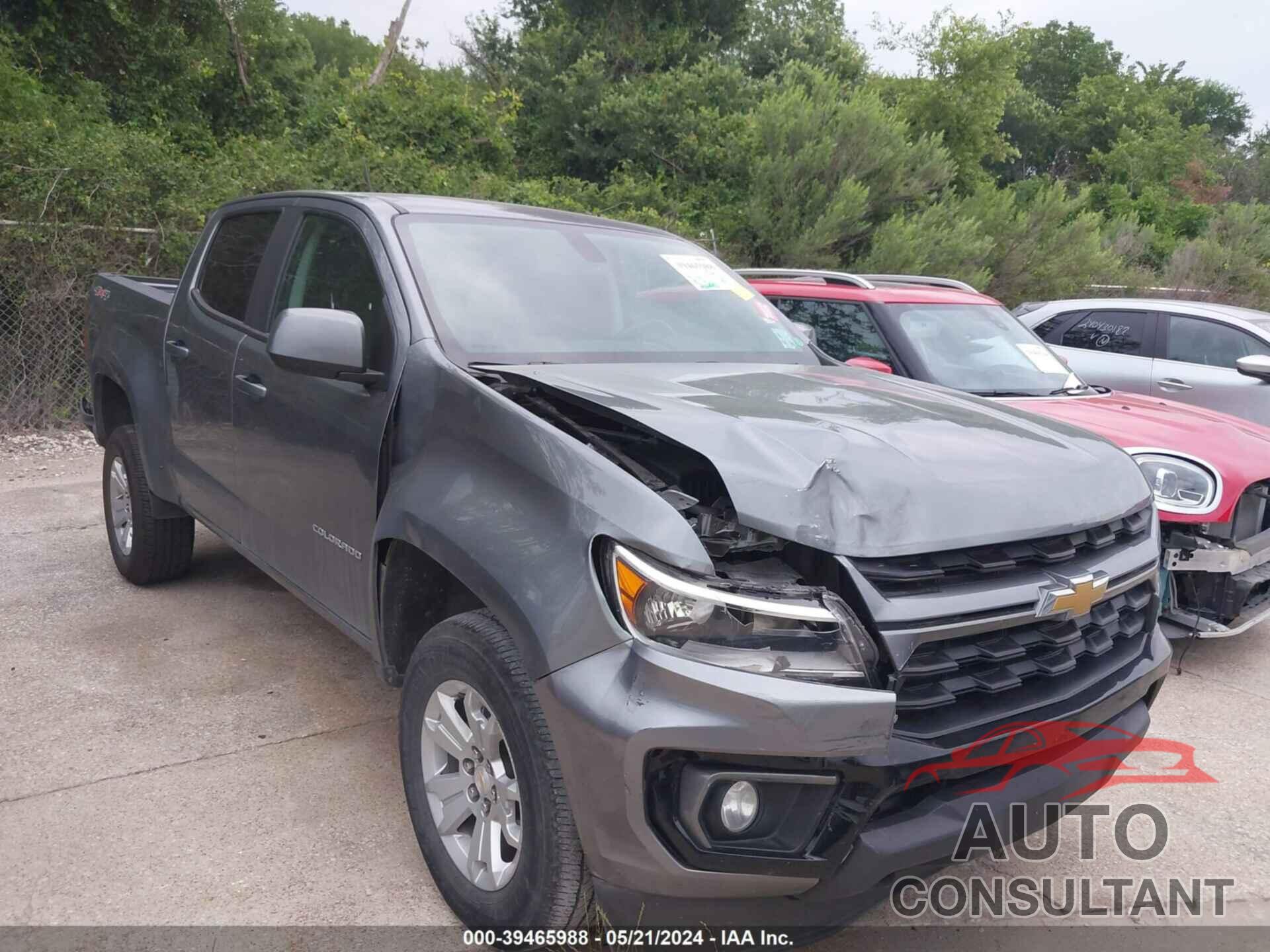 CHEVROLET COLORADO 2022 - 1GCGTCENXN1227676