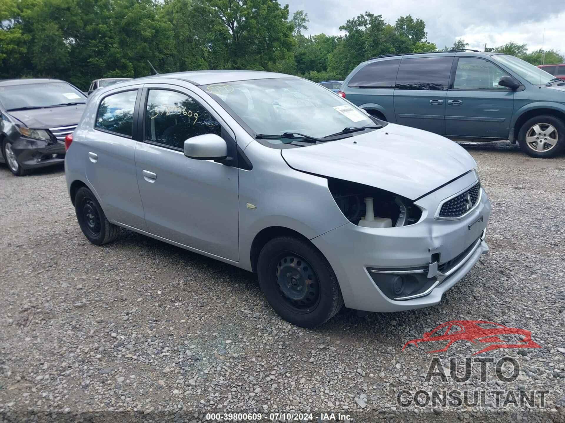 MITSUBISHI MIRAGE 2019 - ML32A3HJ0KH007834