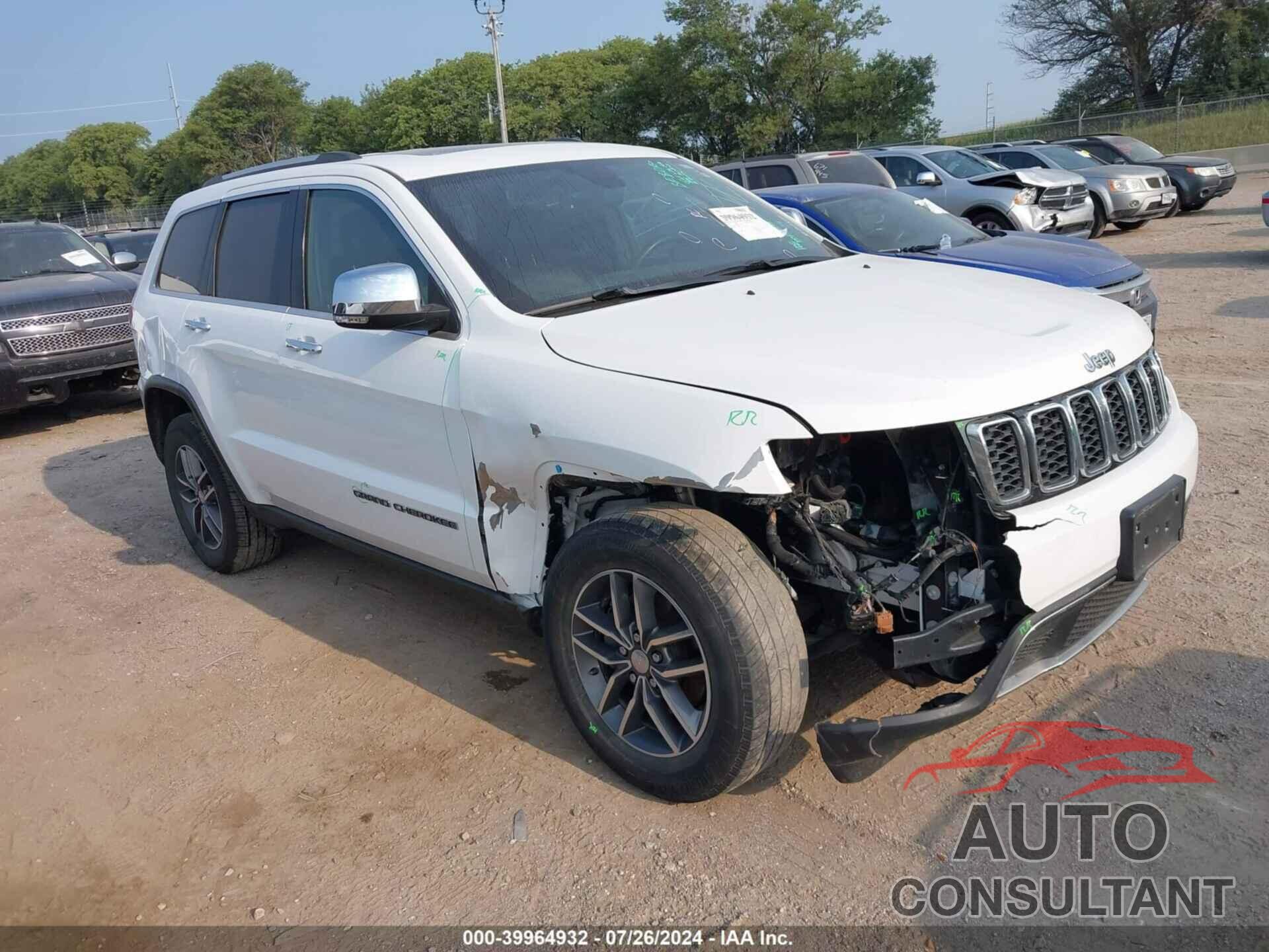 JEEP GRAND CHEROKEE 2017 - 1C4RJFBG8HC603578
